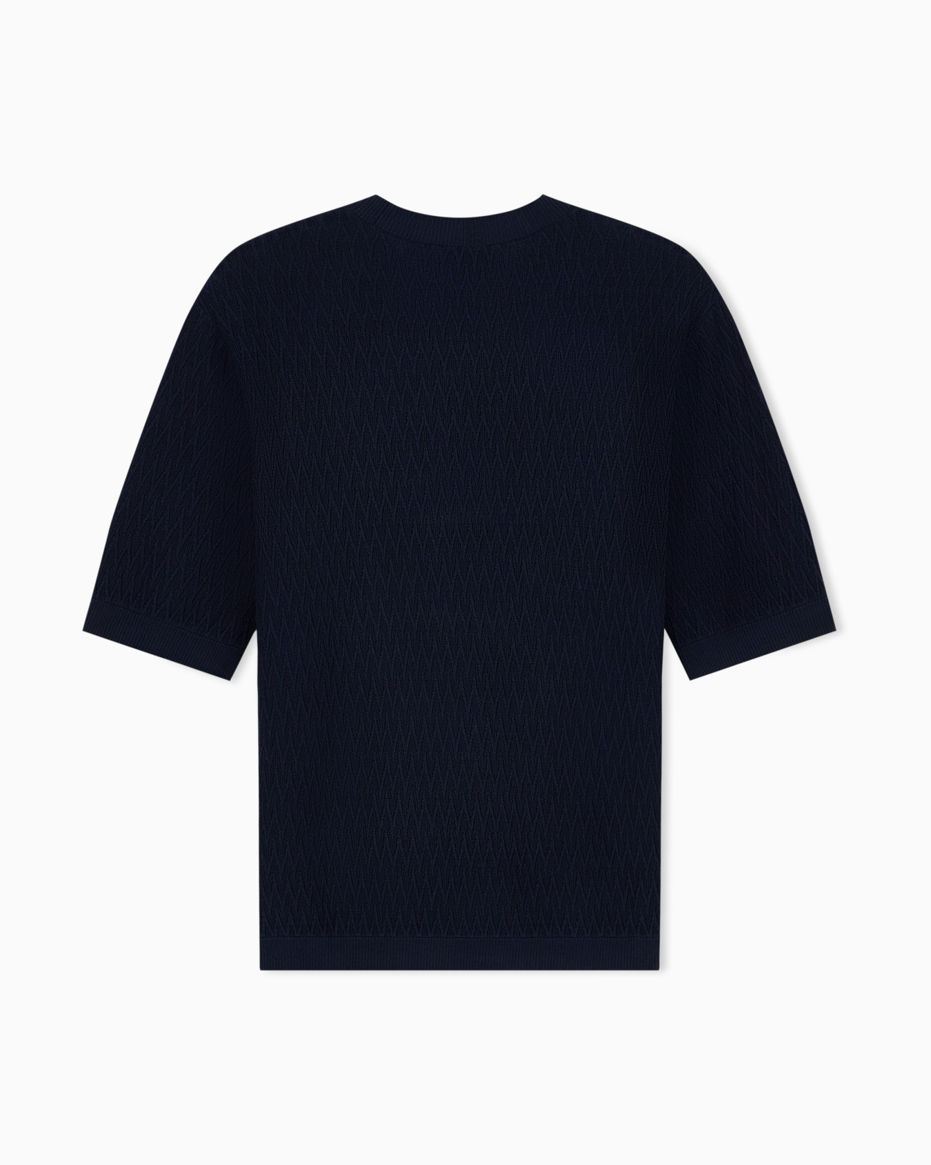Chevron jacquard knit sweater Slide 2