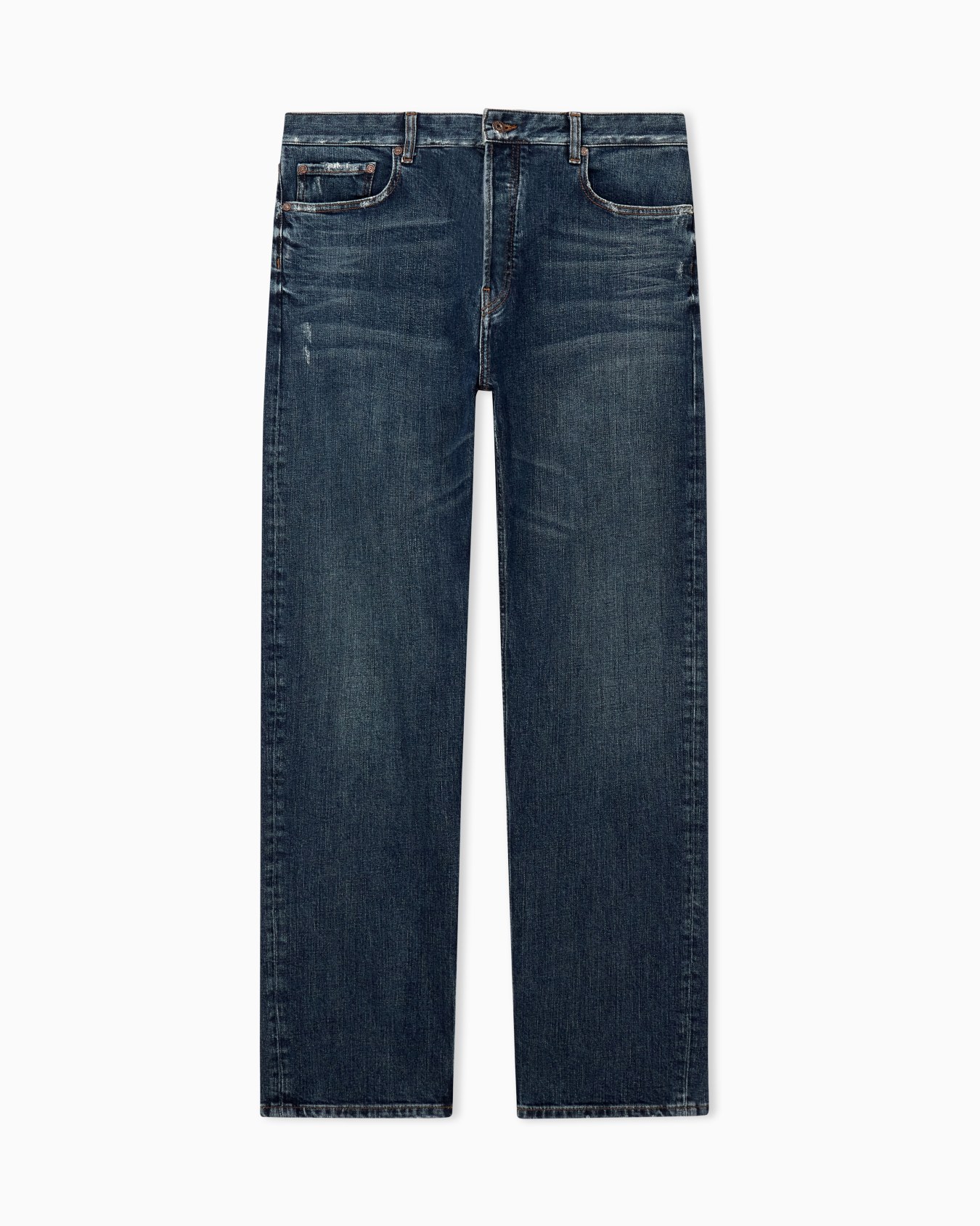 Five-pocket jeans regular fit with stone wash Slide 0