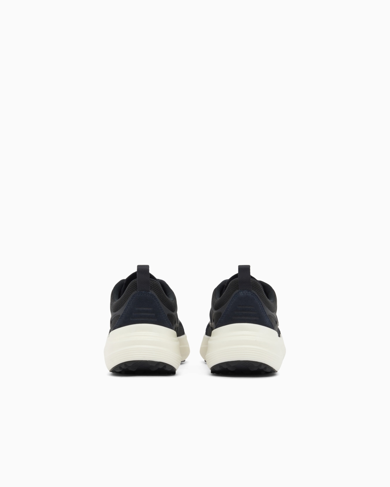 Sneakers in mesh and suede with a pull tab and chunky sole Slide 3