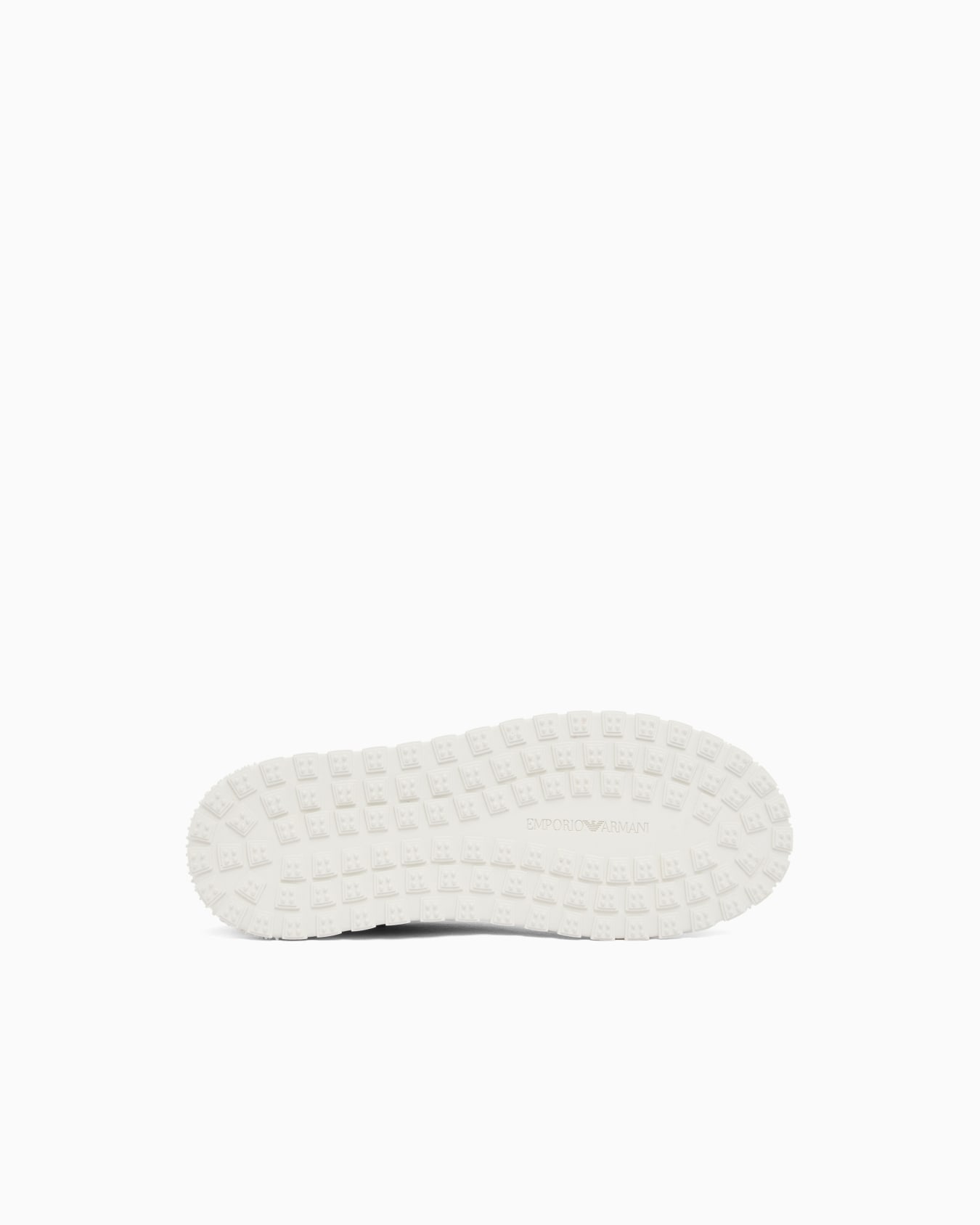 Smooth leather lace-up sneakers with a textured rubber sole 슬라이드 5