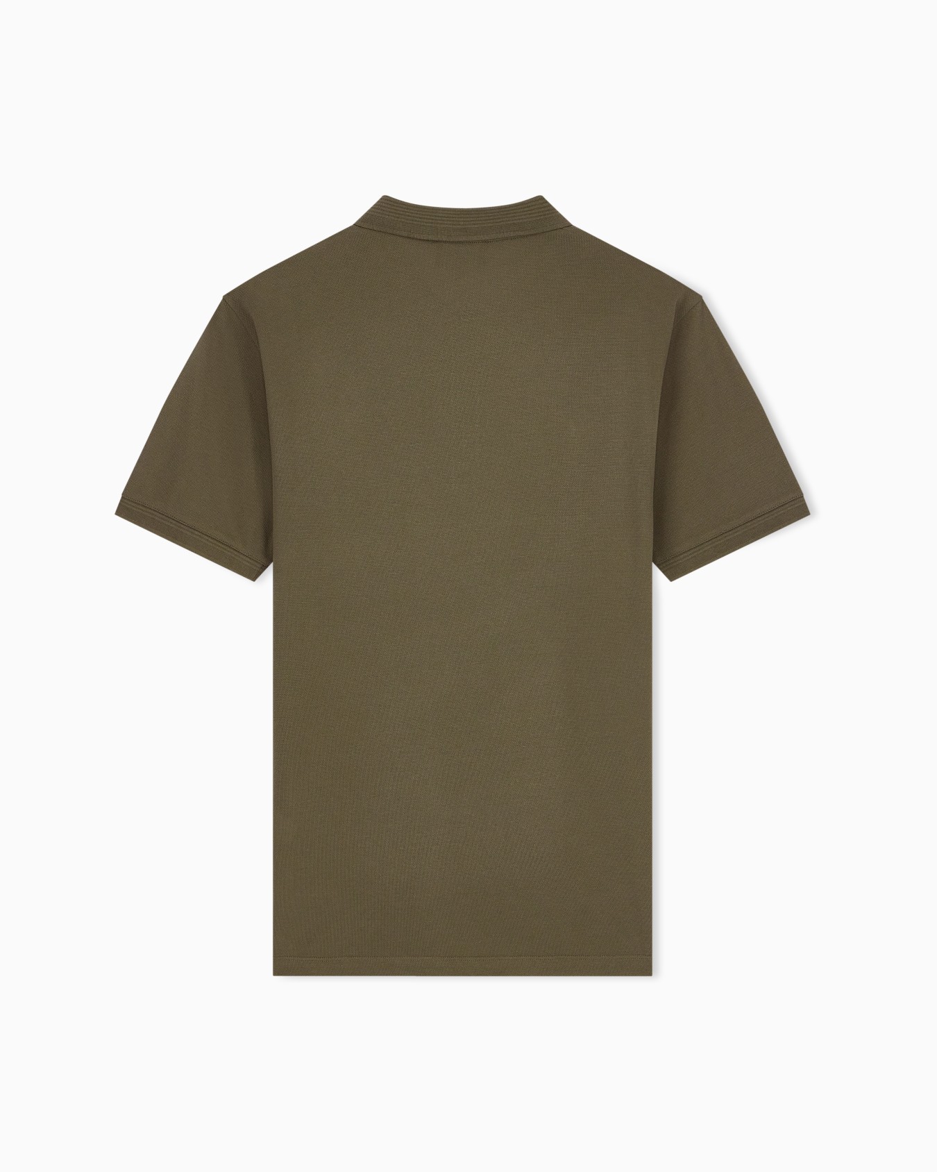 Polo shirt in piqué with partial zip Slide 2