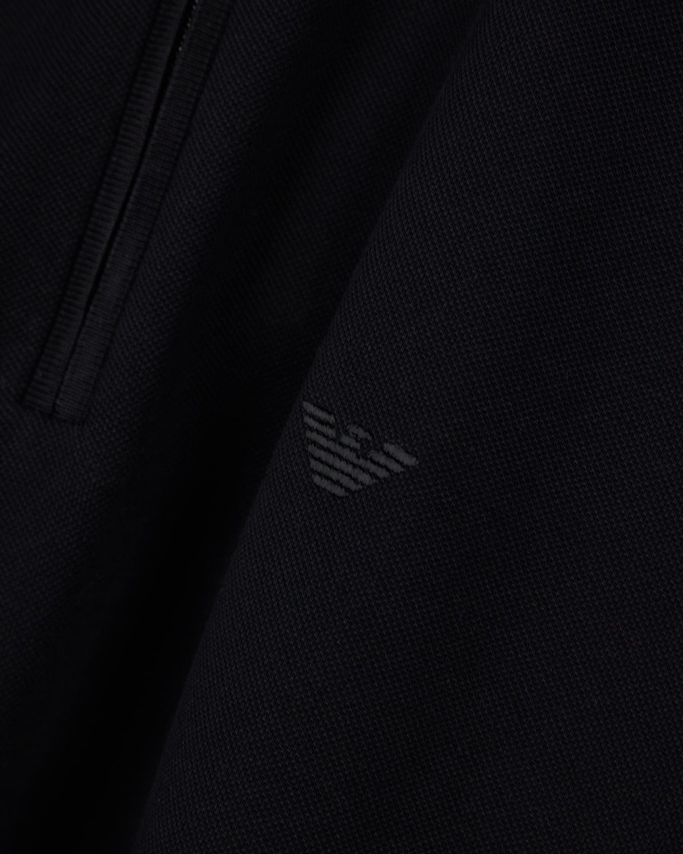 Regular fit polo shirt in cotton pique Slide 2
