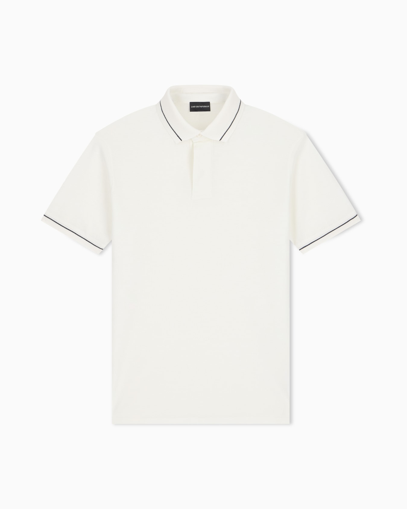 Polo shirt with regular fit in cotton pique Slide 0