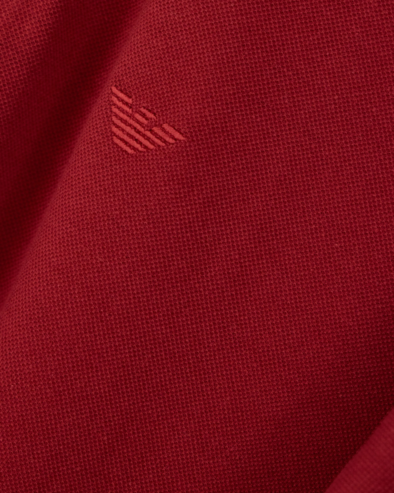Polo shirt with regular fit in cotton pique Slide 4