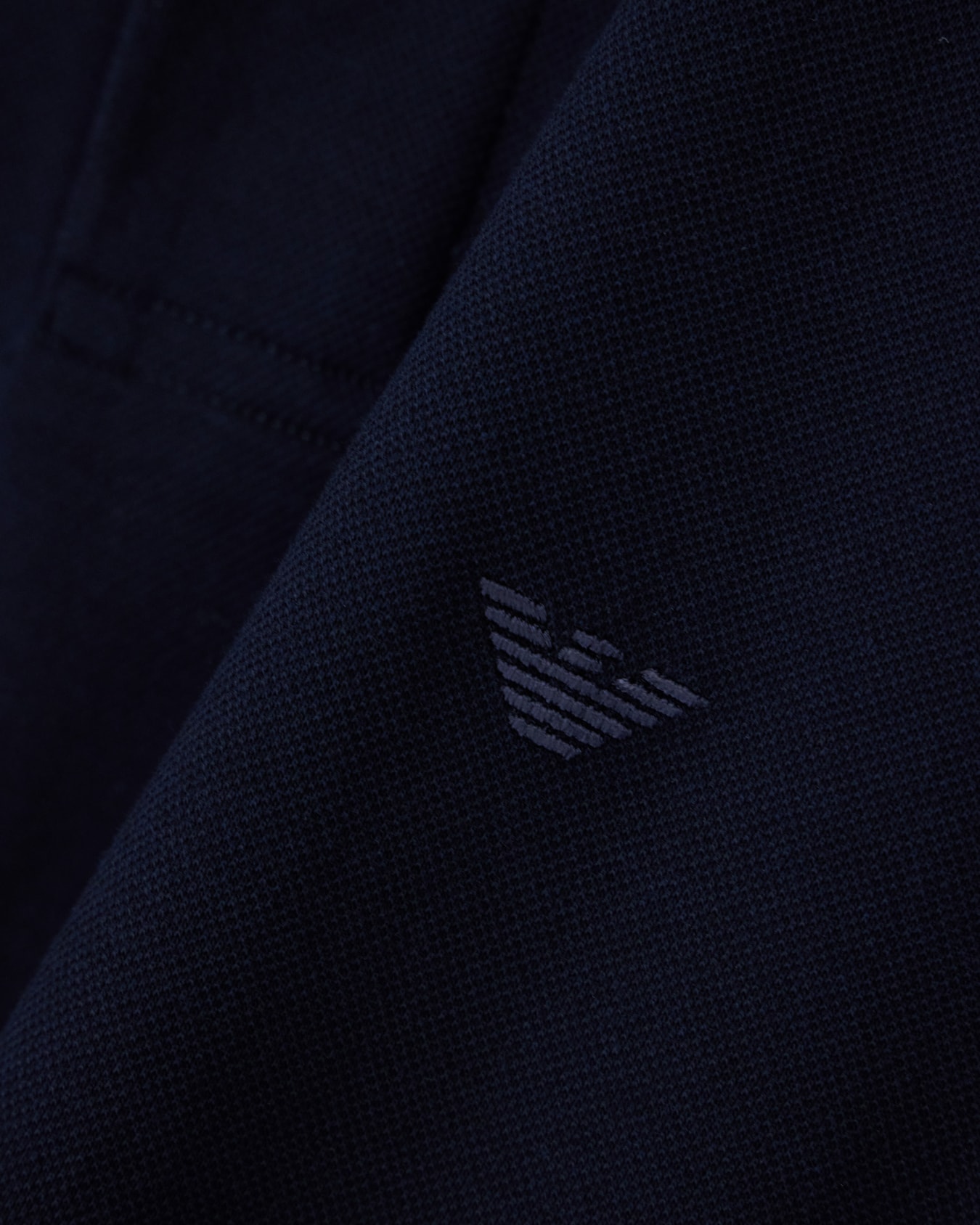 Polo shirt with regular fit in cotton pique Slide 2