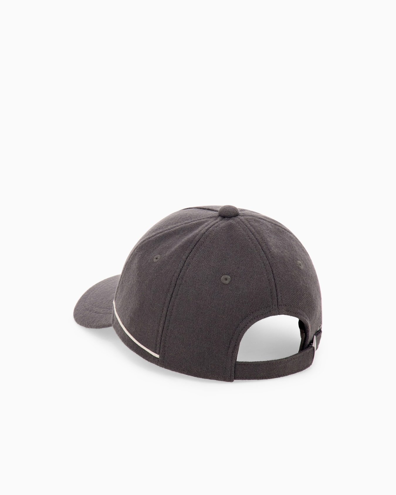 Baseball hat wool cashmere with adjustable strap Slide 1