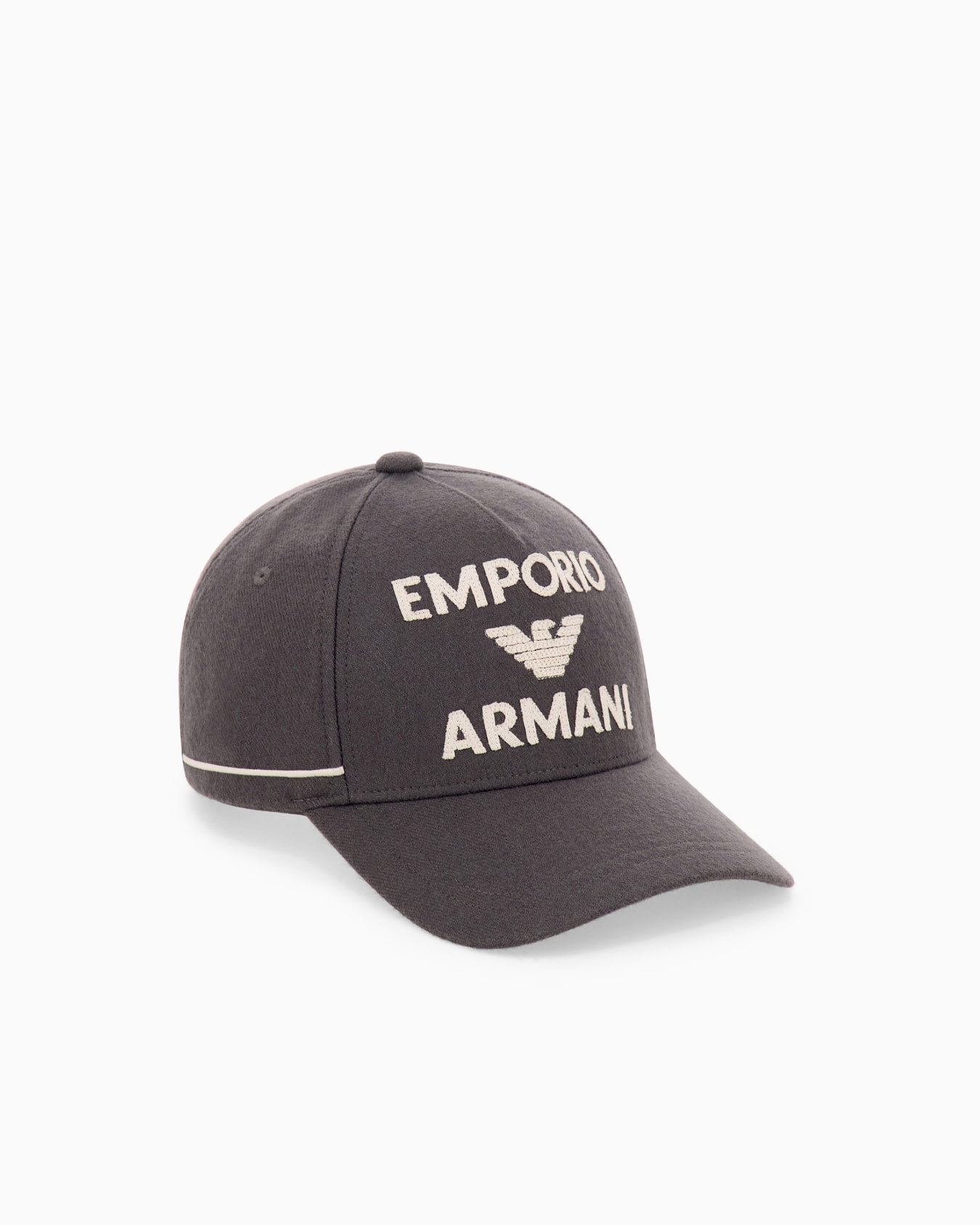 Baseball hat wool cashmere with adjustable strap Slide 0