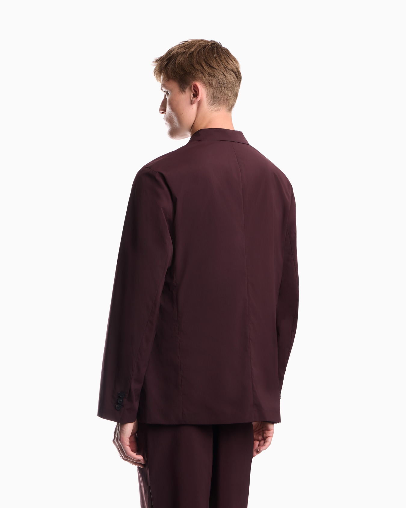 Regular fit blazer in stretch fabric Slide 5