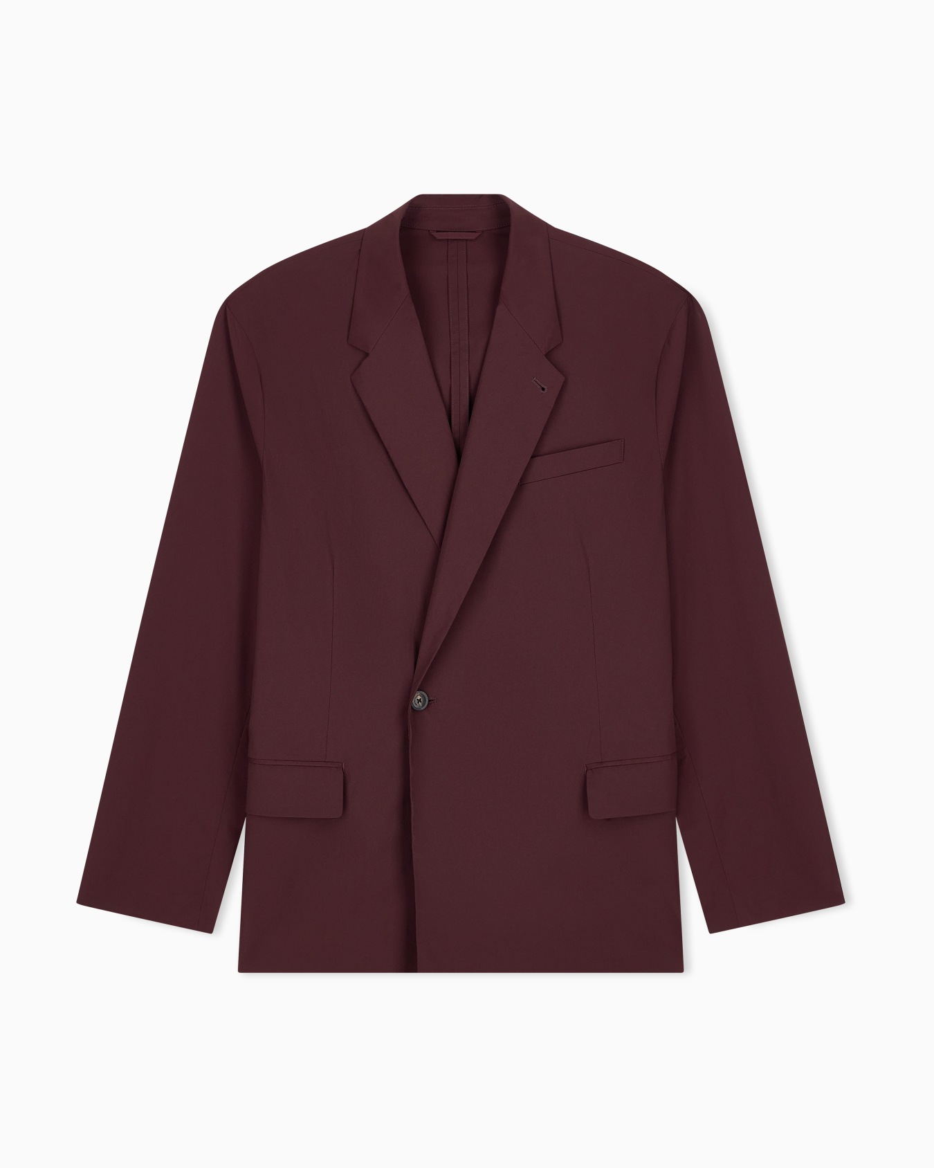 Regular fit blazer in stretch fabric Slide 0
