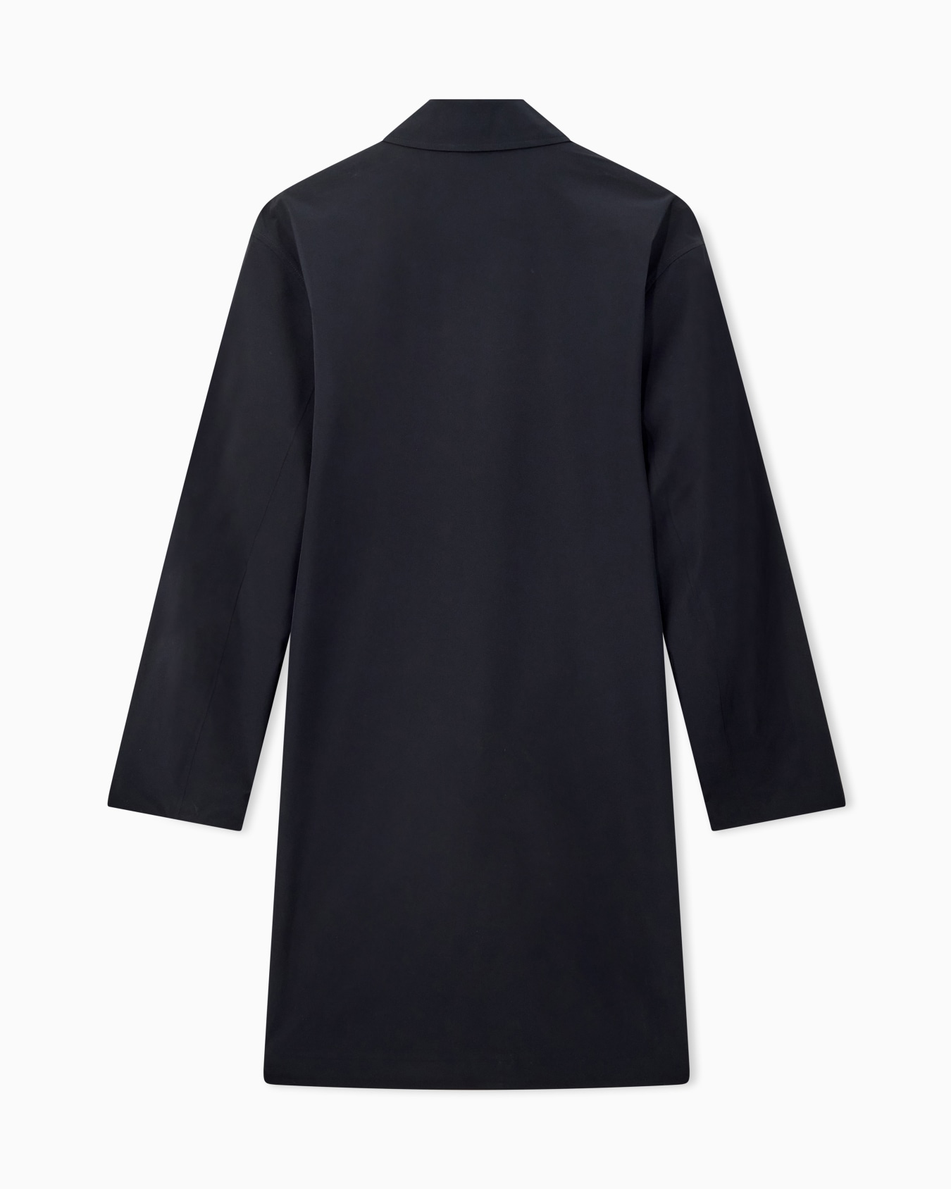 Trench coat in matte nylon Travel Essential Slide 2