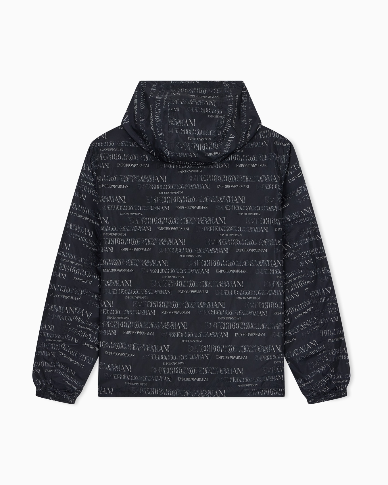 Cazadora ligera con capucha y estampado integral Diapositiva 2