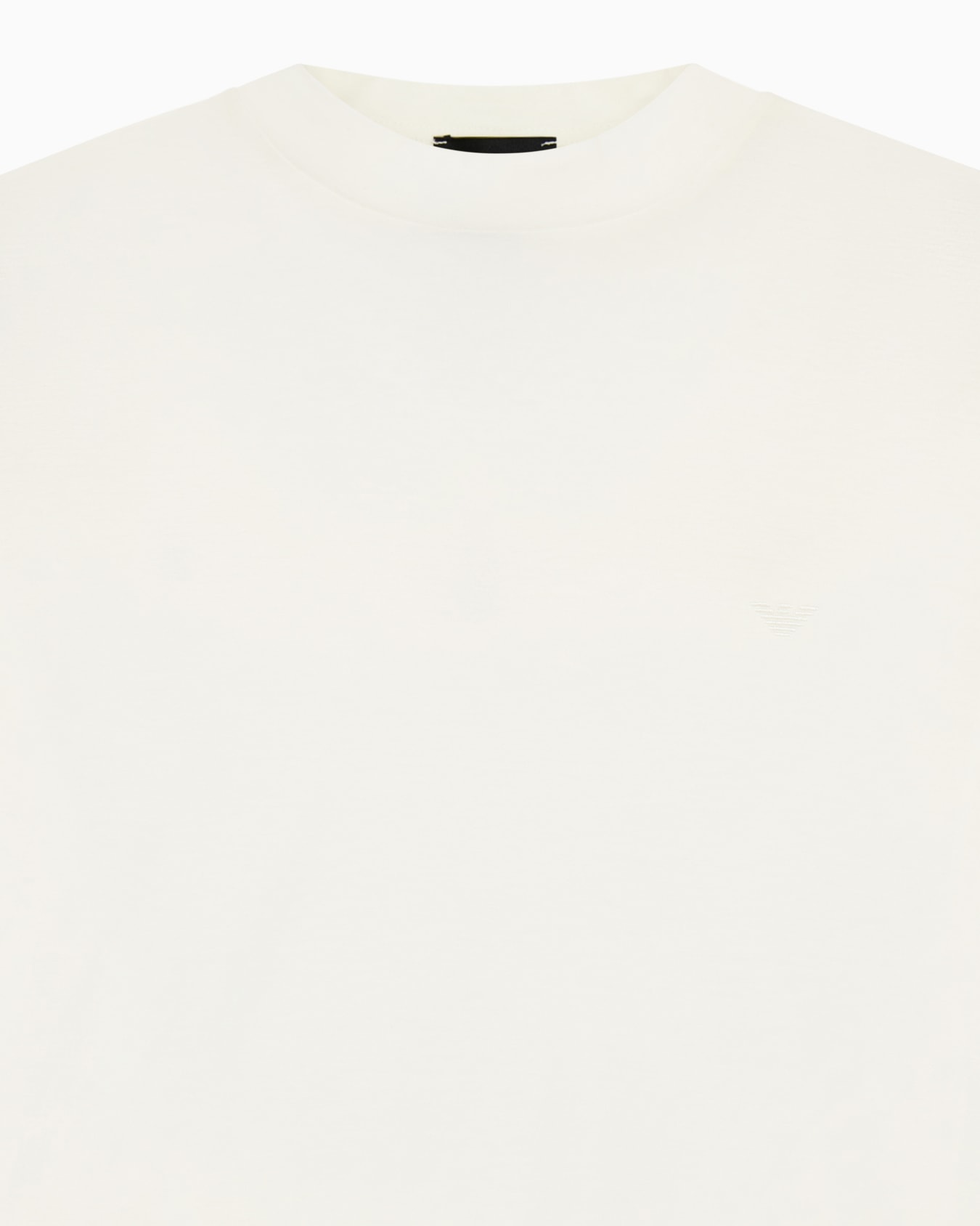 T-shirt en jersey de coton à coupe classique Diapositive 2