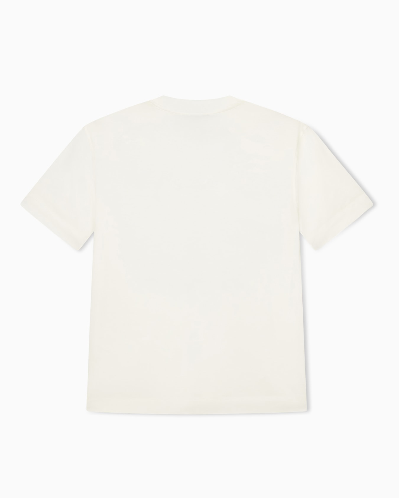 T-shirt en jersey de coton à coupe classique Diapositive 1