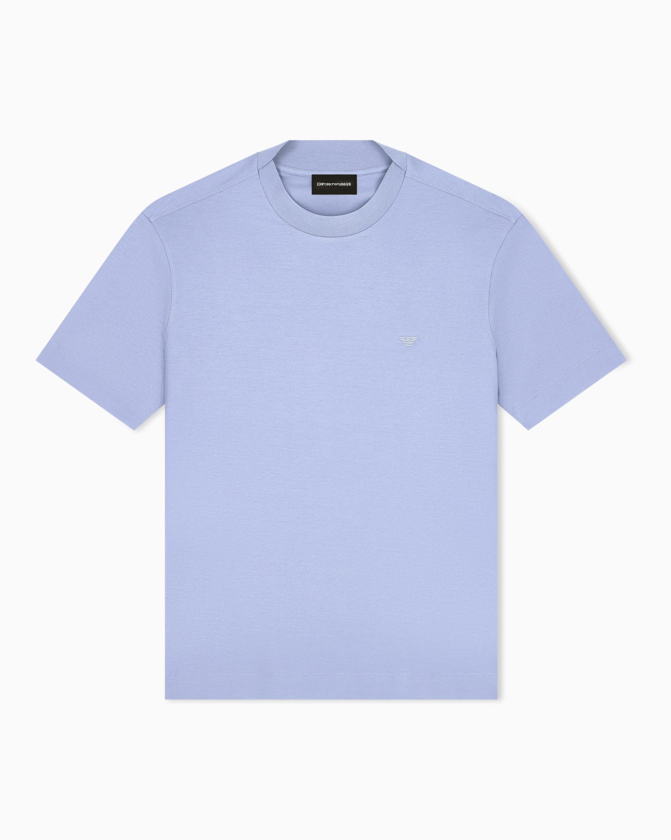 T-shirt in jersey di cotone regular fit Slide 0