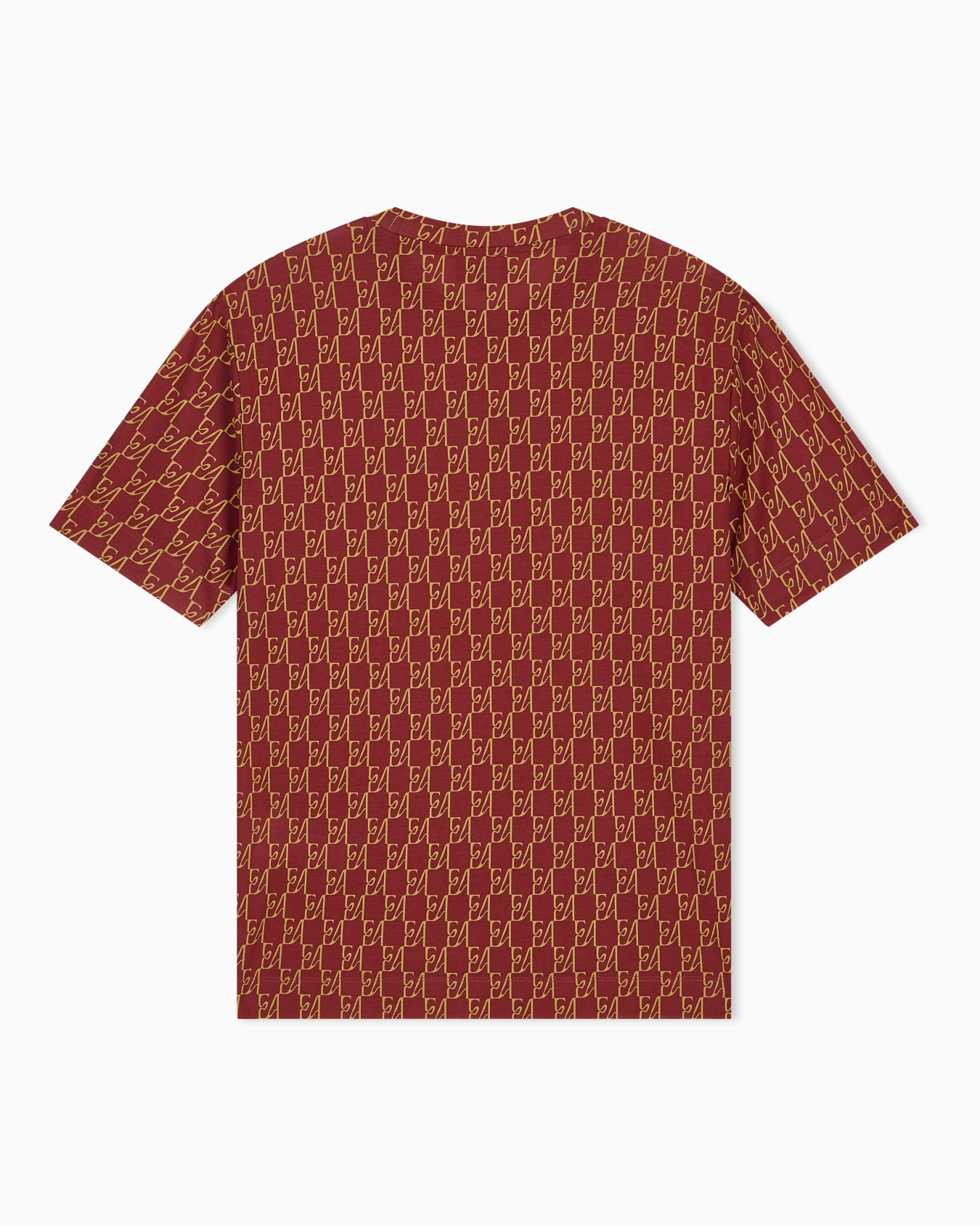 T-shirt coupe classique en jersey de lyocell et coton Diapositive 2