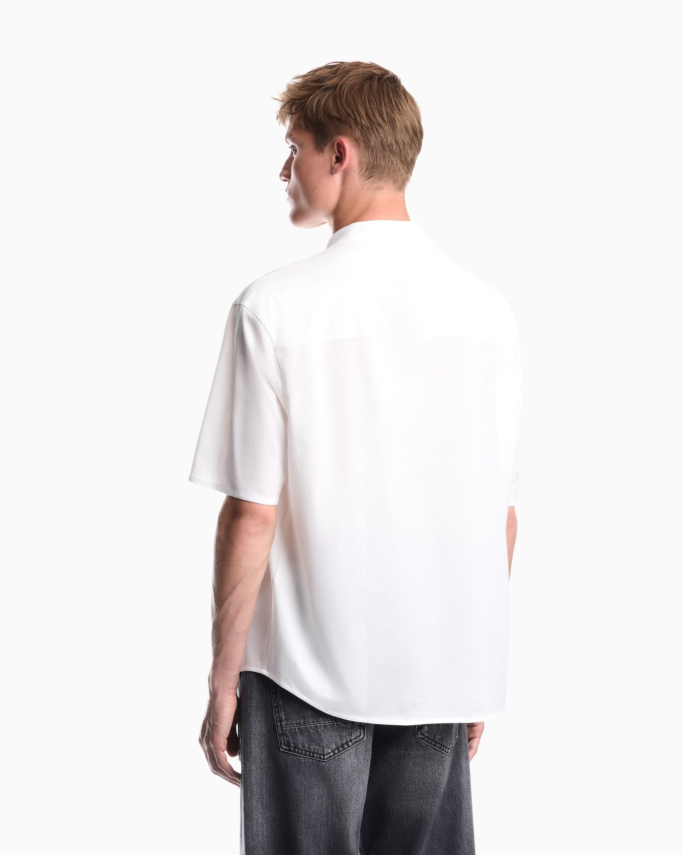 Shirt in cotton jersey with regular fit Slide 5