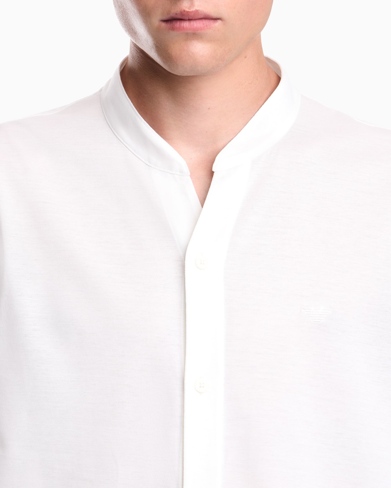 Shirt in cotton jersey with regular fit Slide 6
