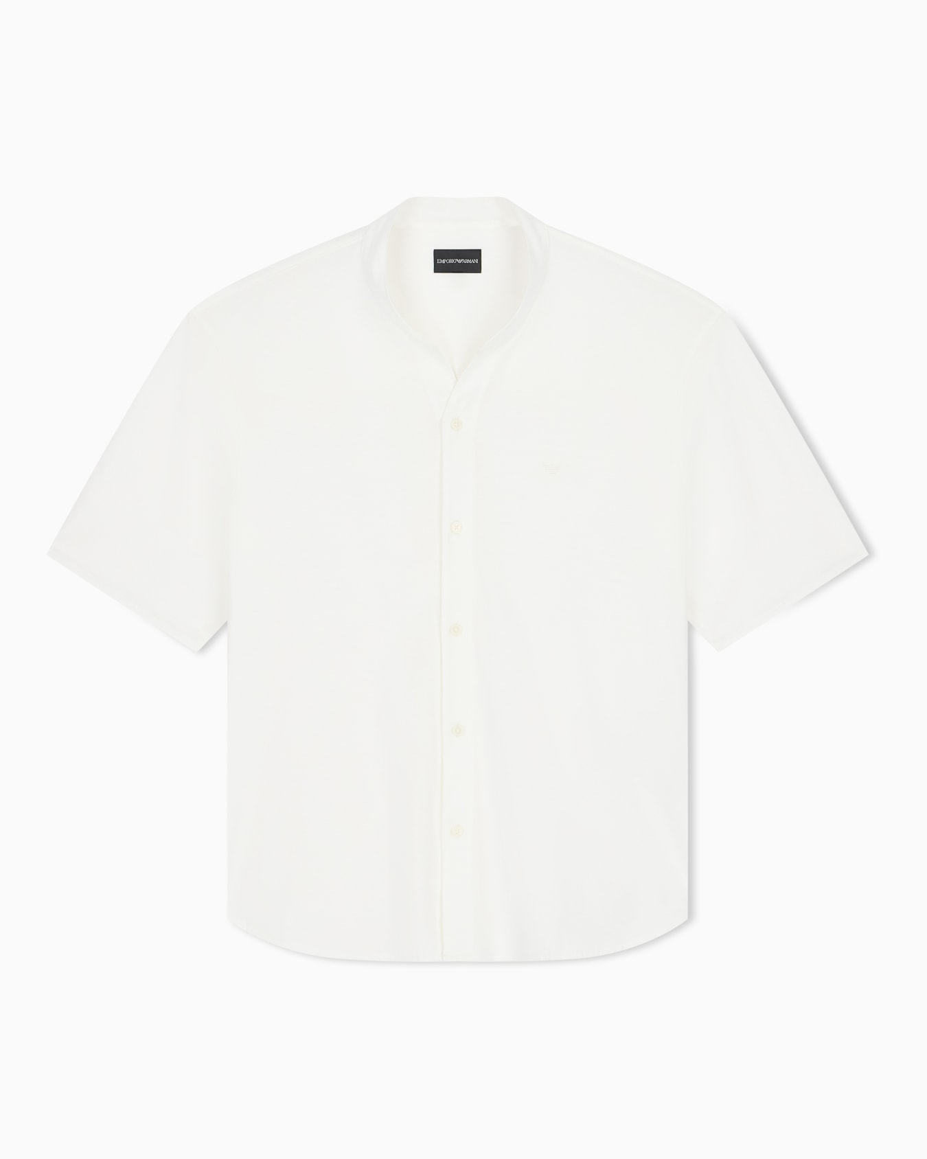 Shirt in cotton jersey with regular fit Slide 0