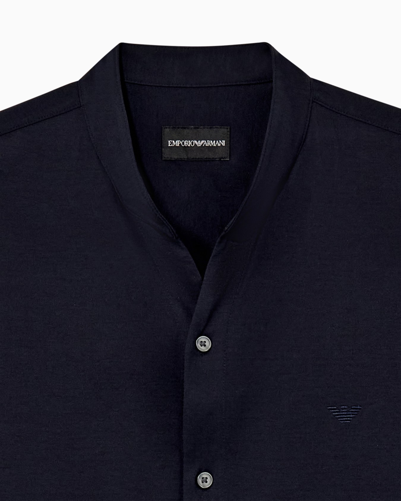 Regular fit shirt in cotton jersey Slide 2