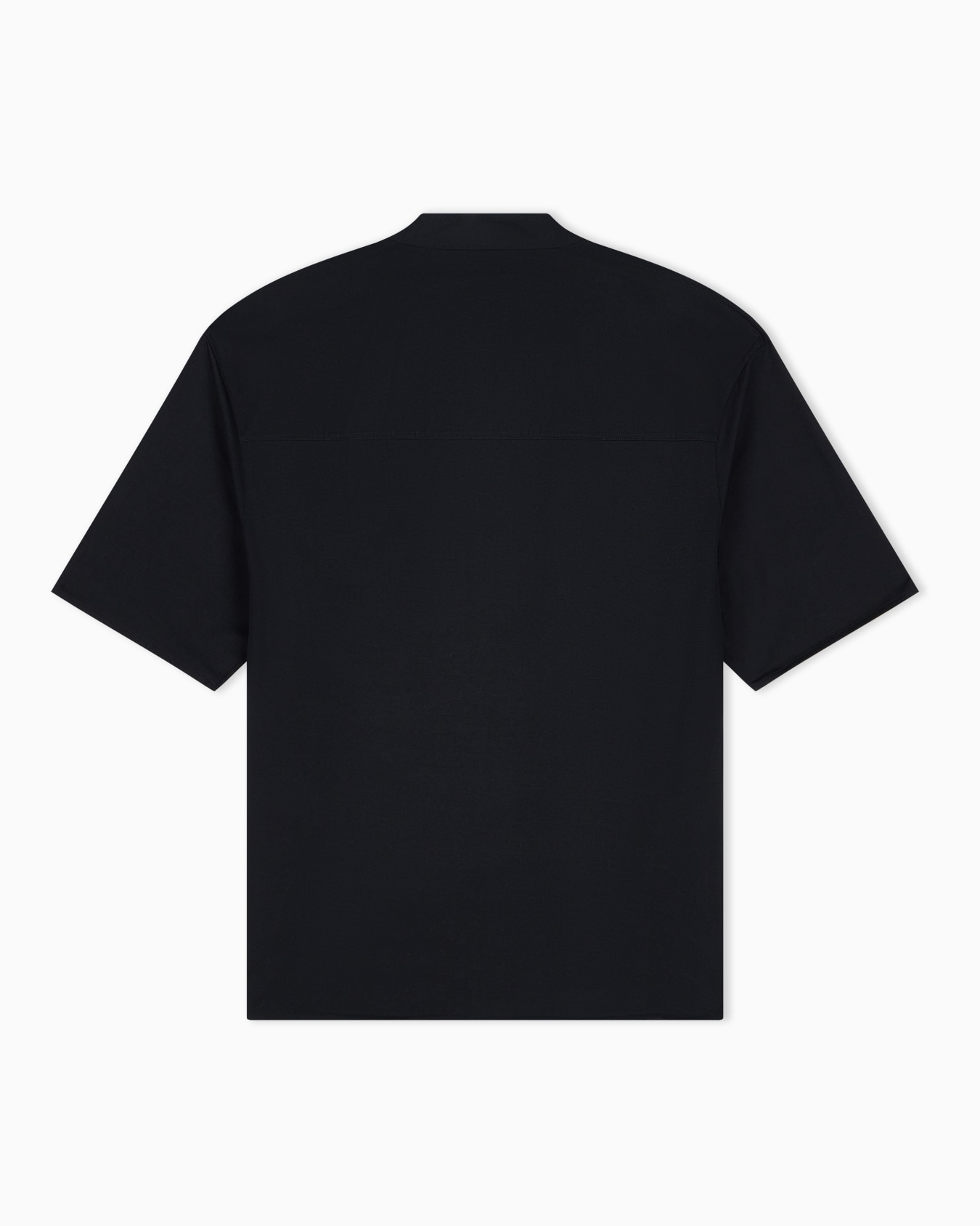 Shirt in cotton jersey with regular fit | Emporio Armani