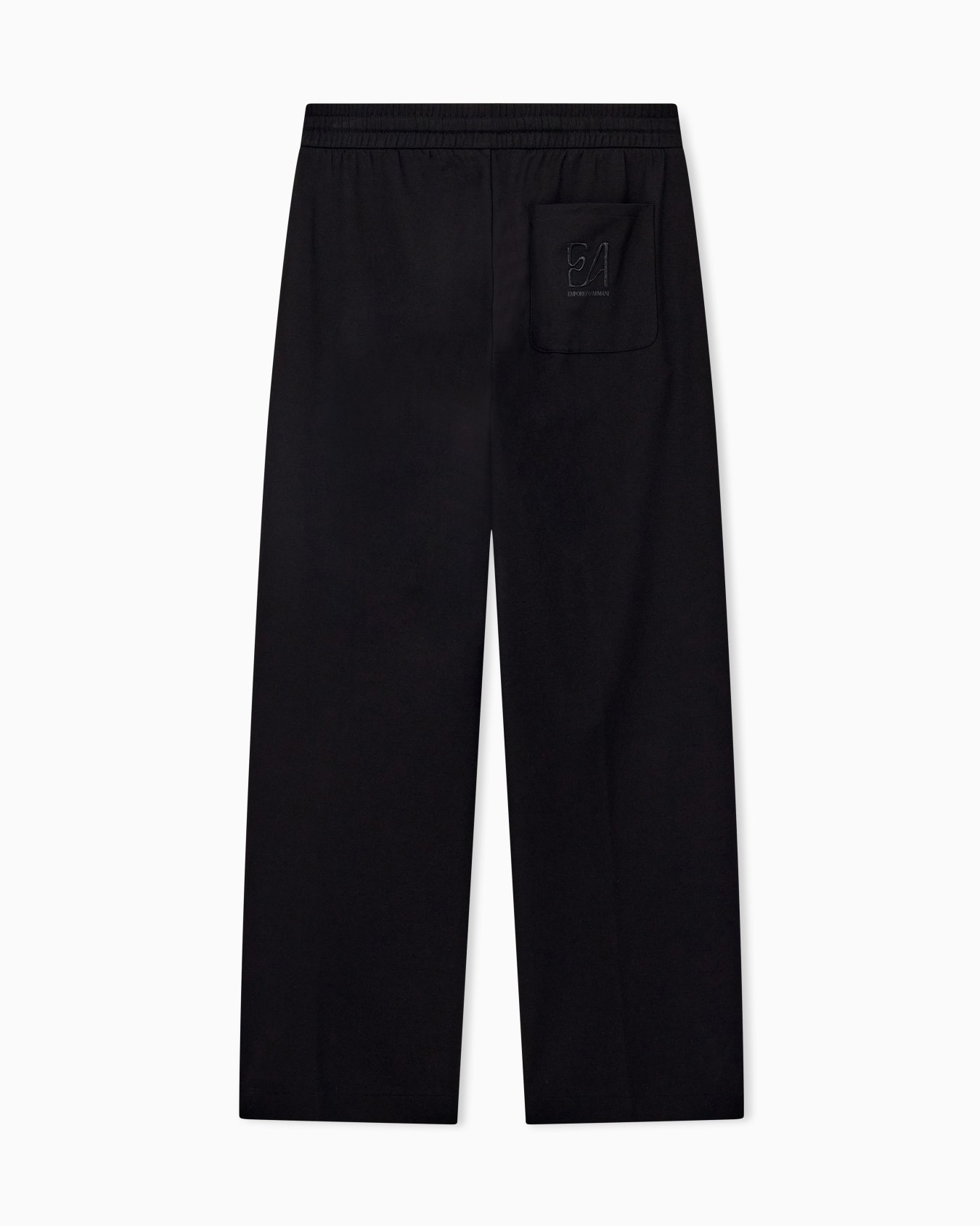 Pantalon en jersey interlock avec cordon de serrage Diapositive 1