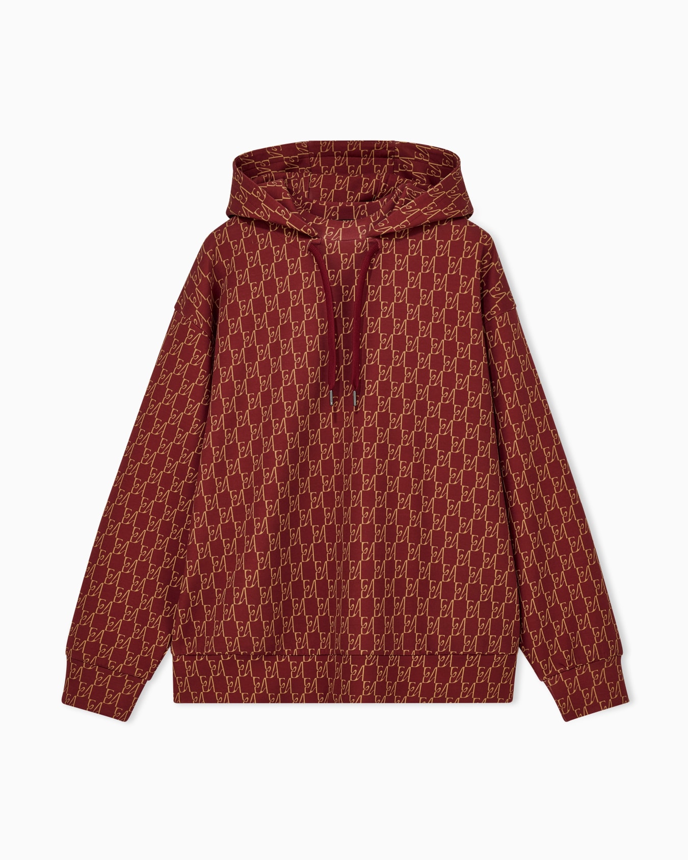 Oversized sweatshirt in cotton double jersey Slide 0
