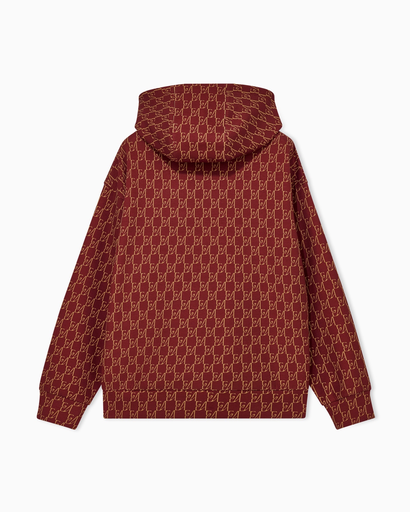 Oversized sweatshirt in cotton double jersey Slide 1