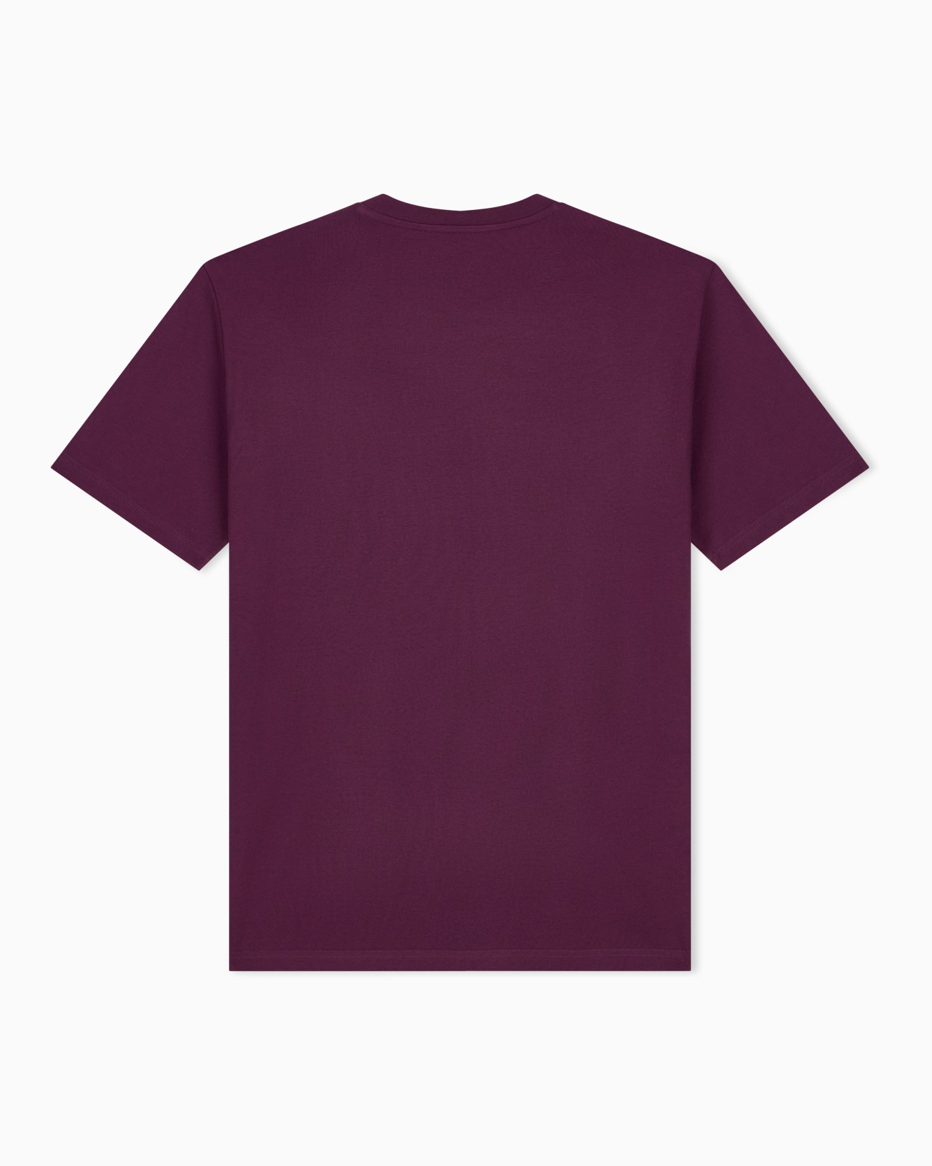 T-shirt girocollo in jersey di cotone con stampa a rombo Slide 2