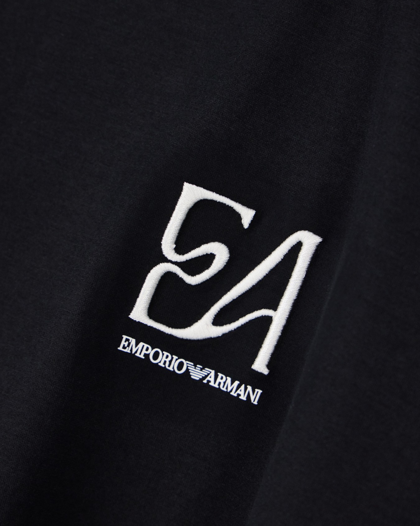Cotton jersey tank top with an embroidered chest logo Slide 4
