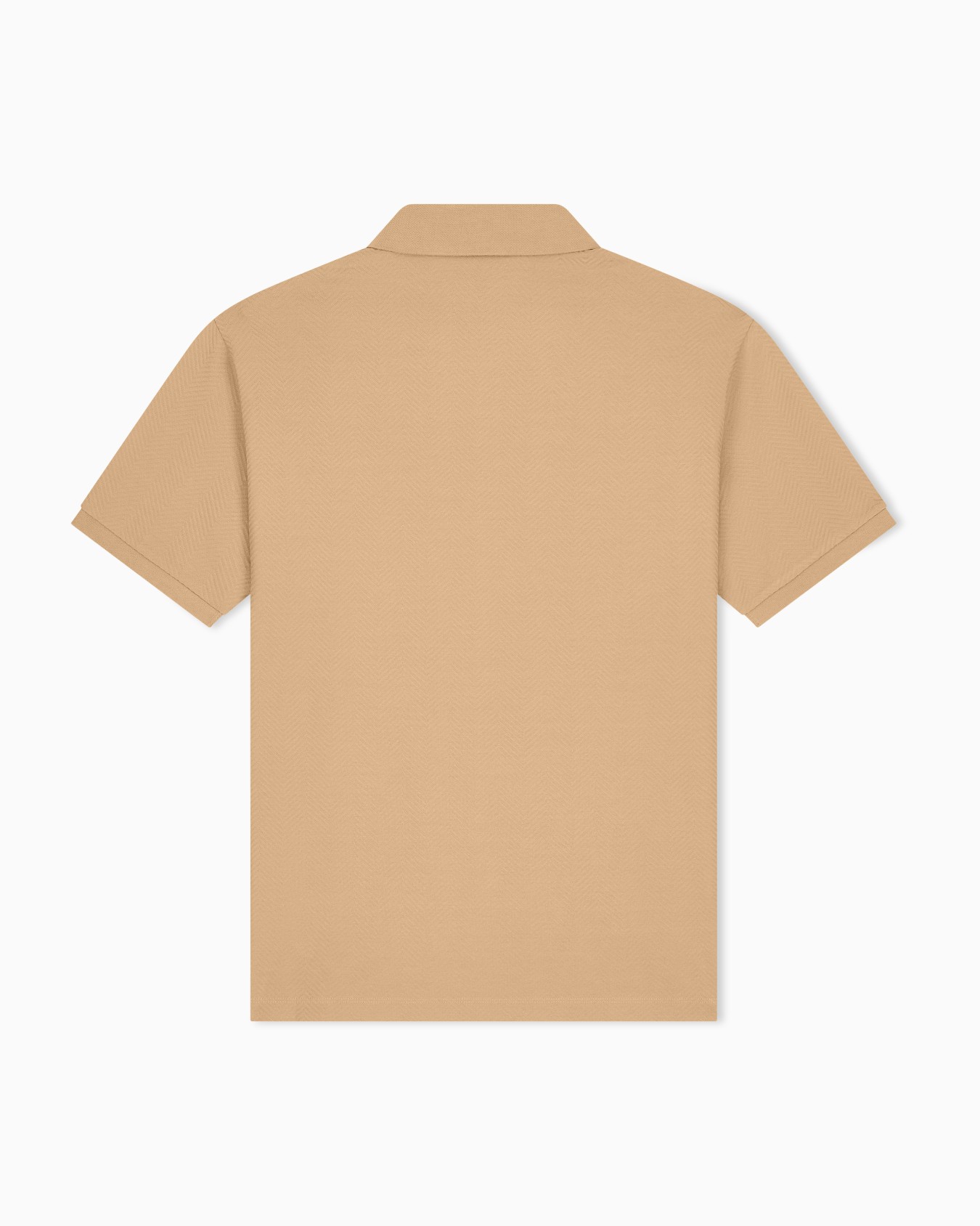 Polo shirt in cotton jacquard jersey with regular fit Slide 2