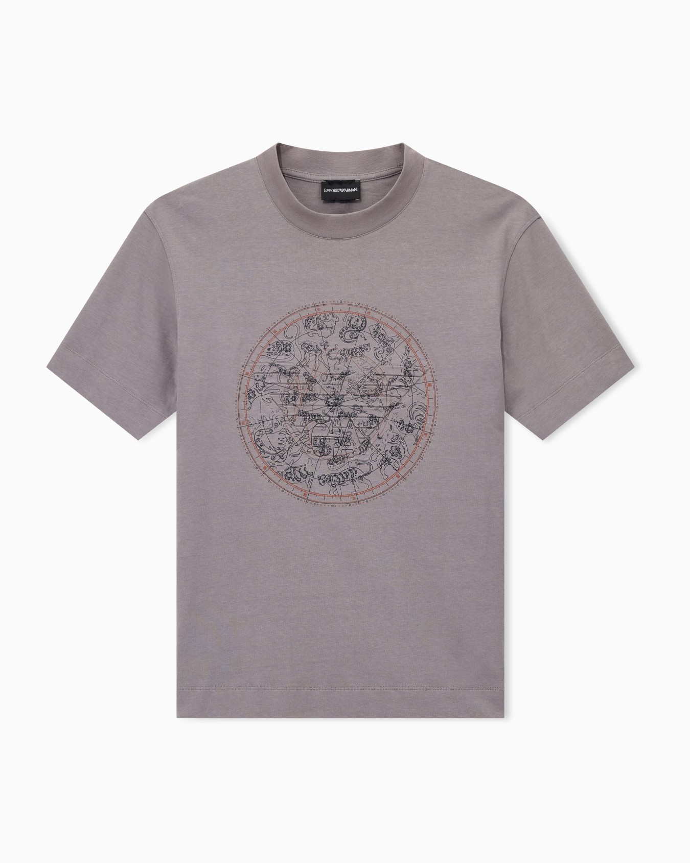 Heavy jersey T-shirt with print and eagle Hong Kong Capsule collection Slide 0