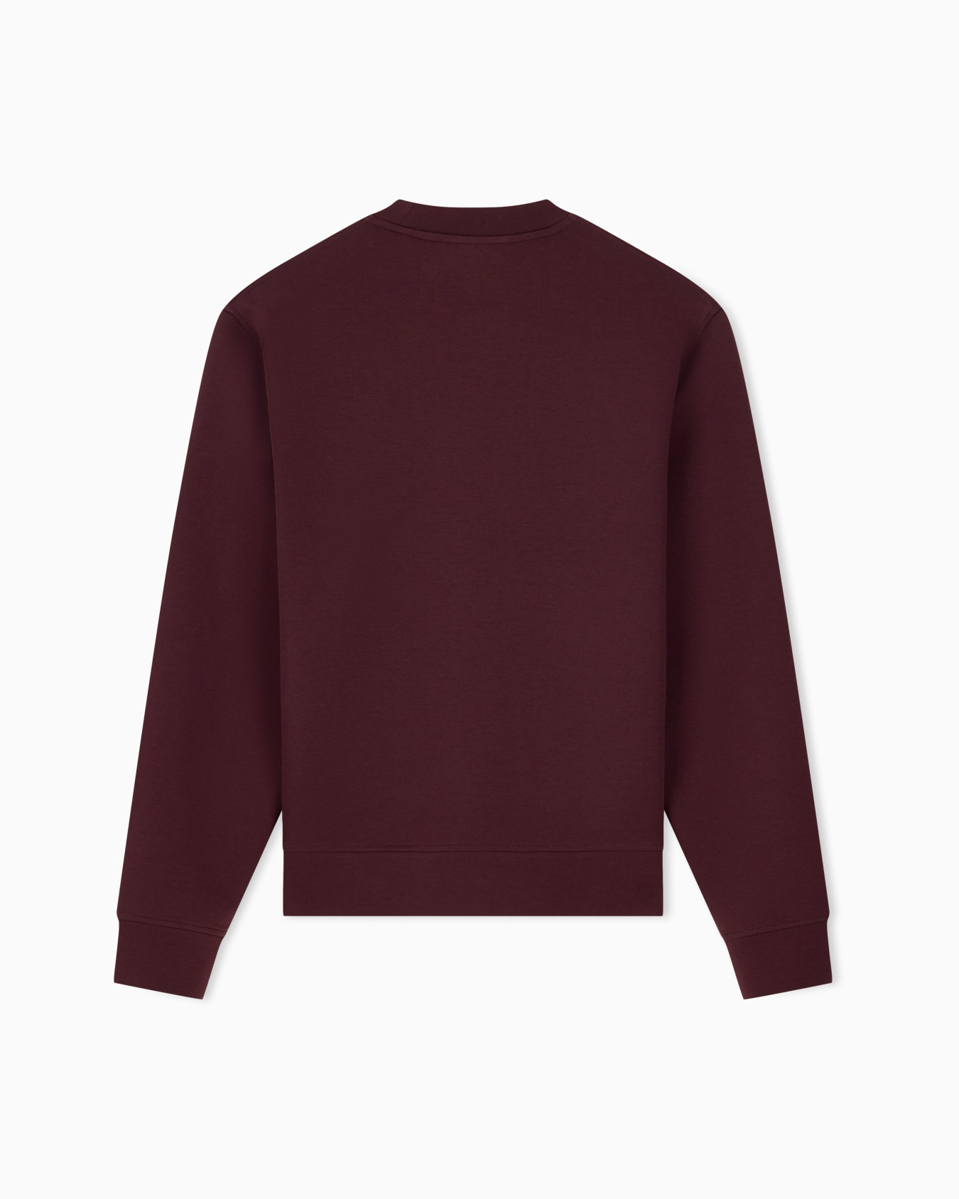 Double jersey sweatshirt with contrasting logo Slide 1