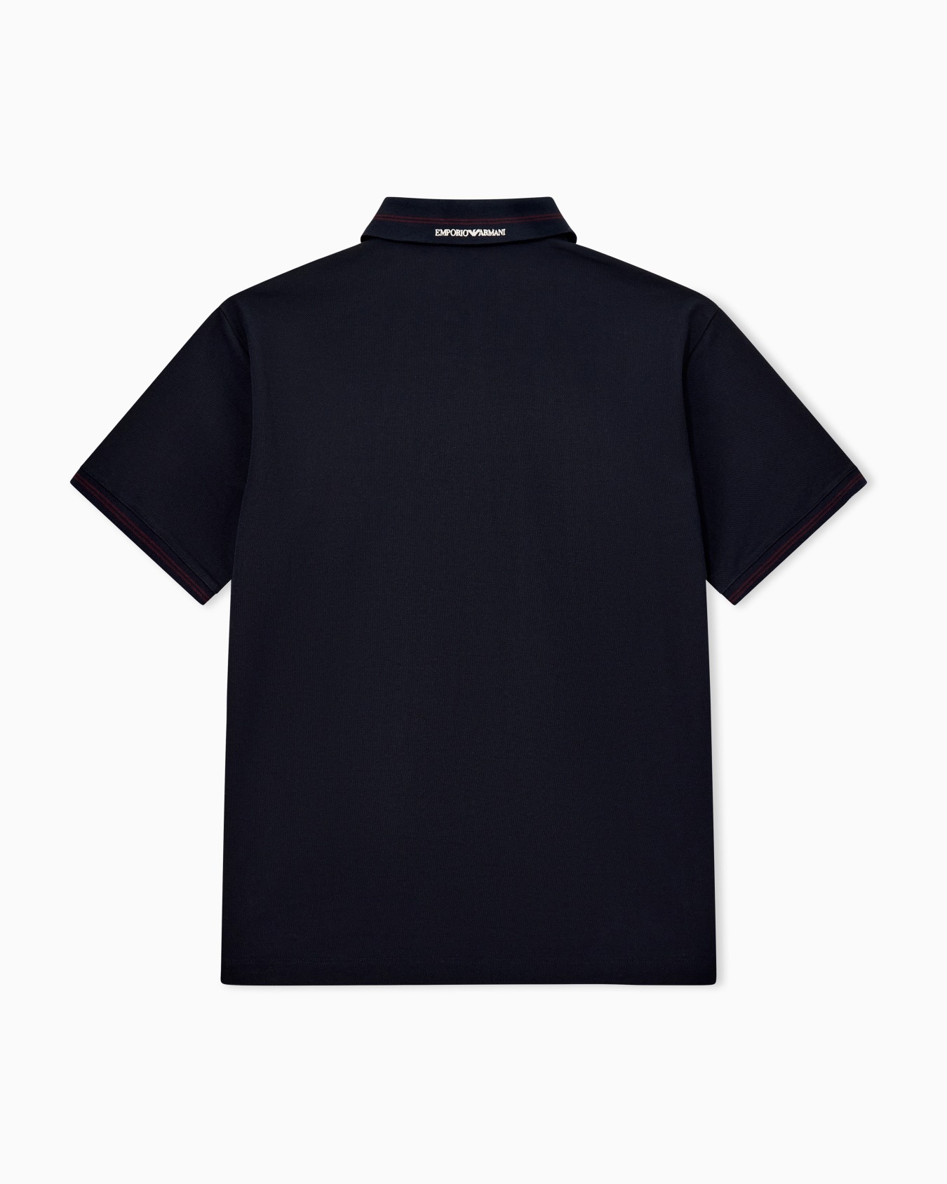 Polo de punto piqué de algodón con corte regular Diapositiva 1