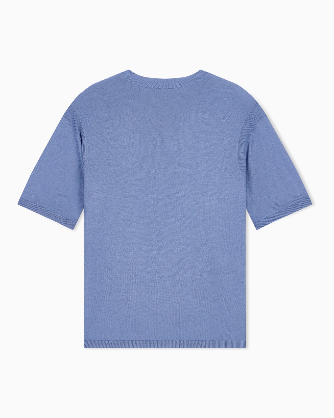 Pullover with regular fit in lyocell virgin wool and silk Slide 2