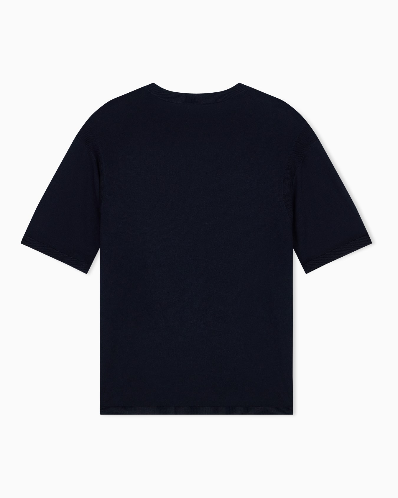 Pullover with regular fit in lyocell virgin wool and silk Slide 1