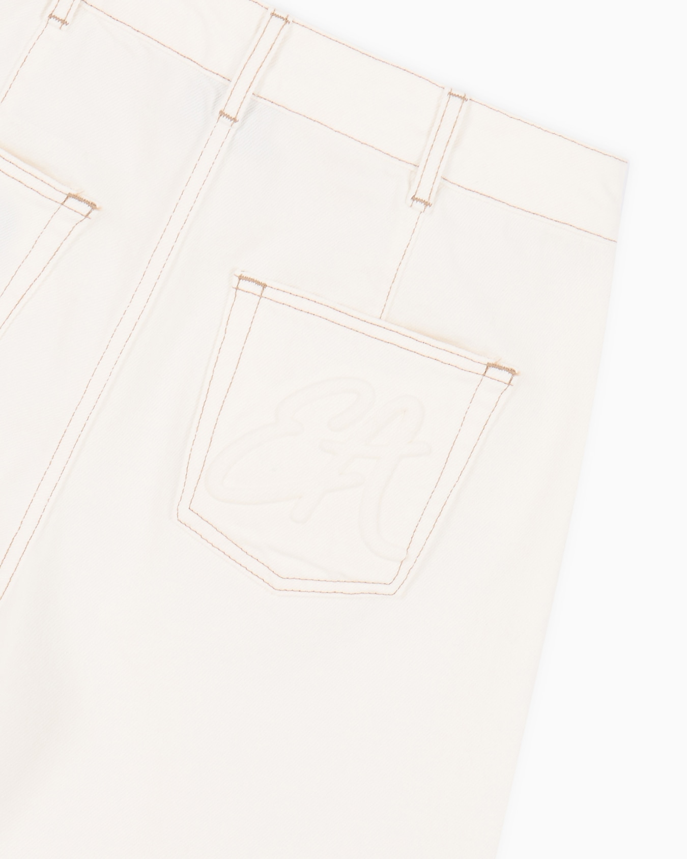 J33 mid-rise, cropped wide-leg jeans in garment-dyed bull Slide 5