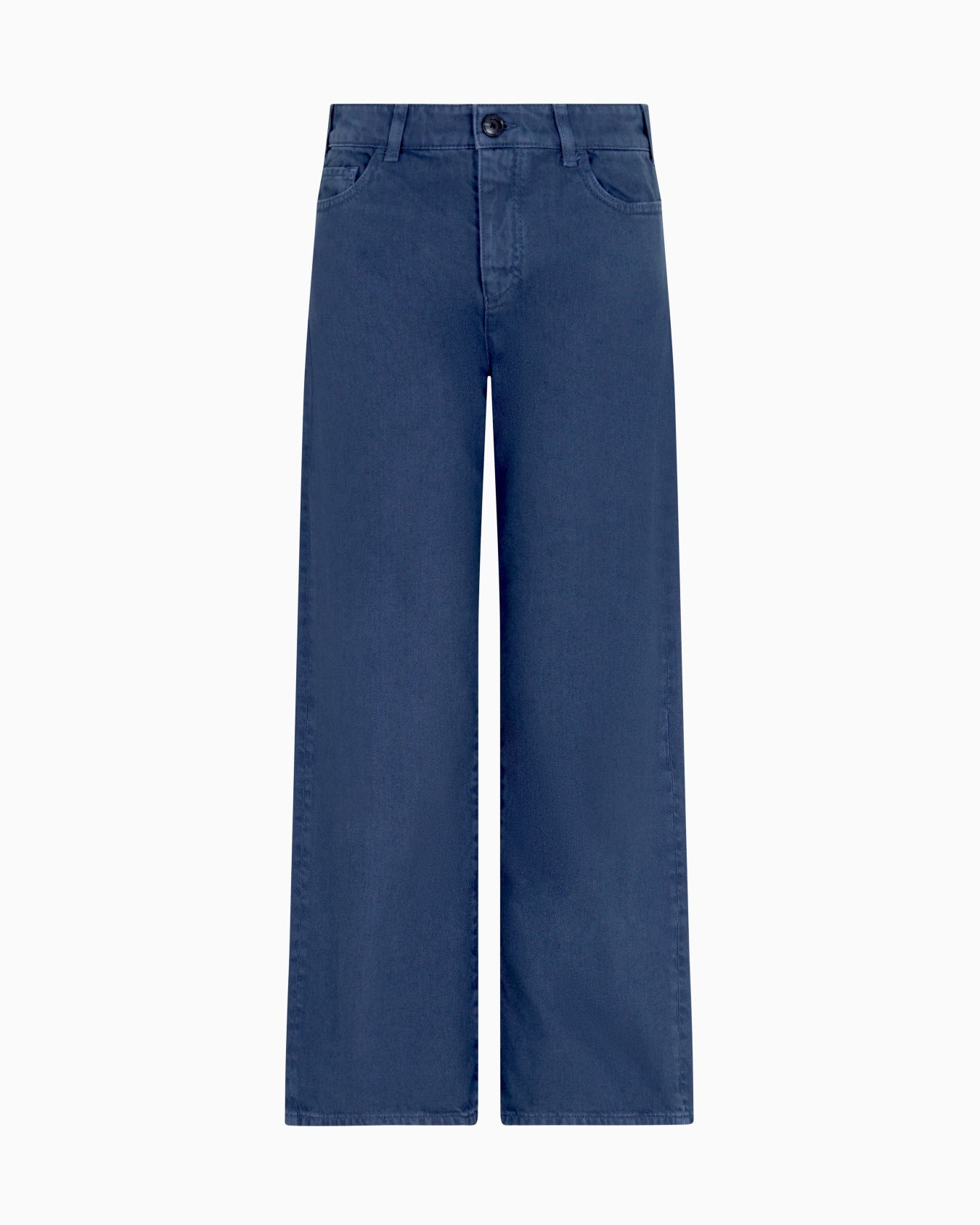 J33 mid-rise, cropped wide-leg jeans in garment-dyed bull Slide 0
