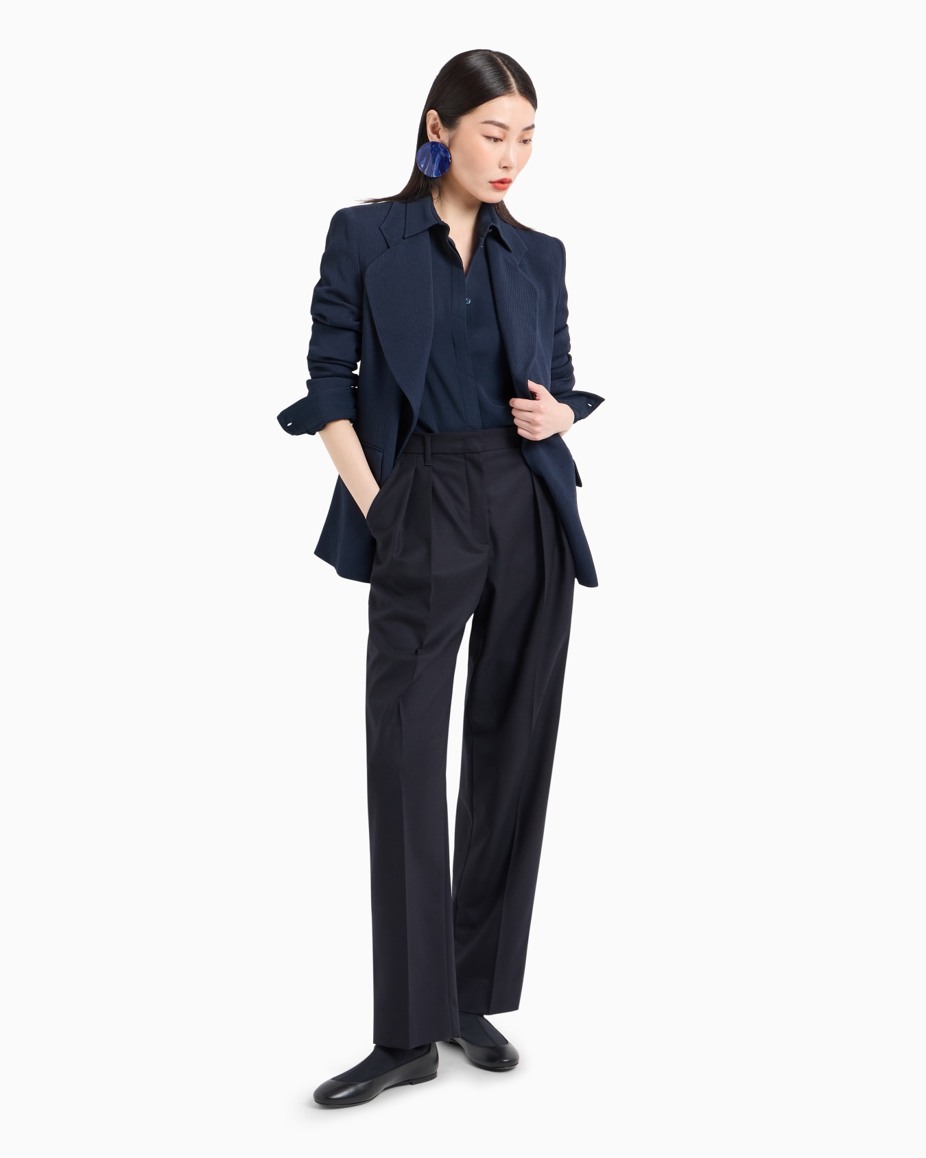 Blazer in cady canneté Icon Slide 3