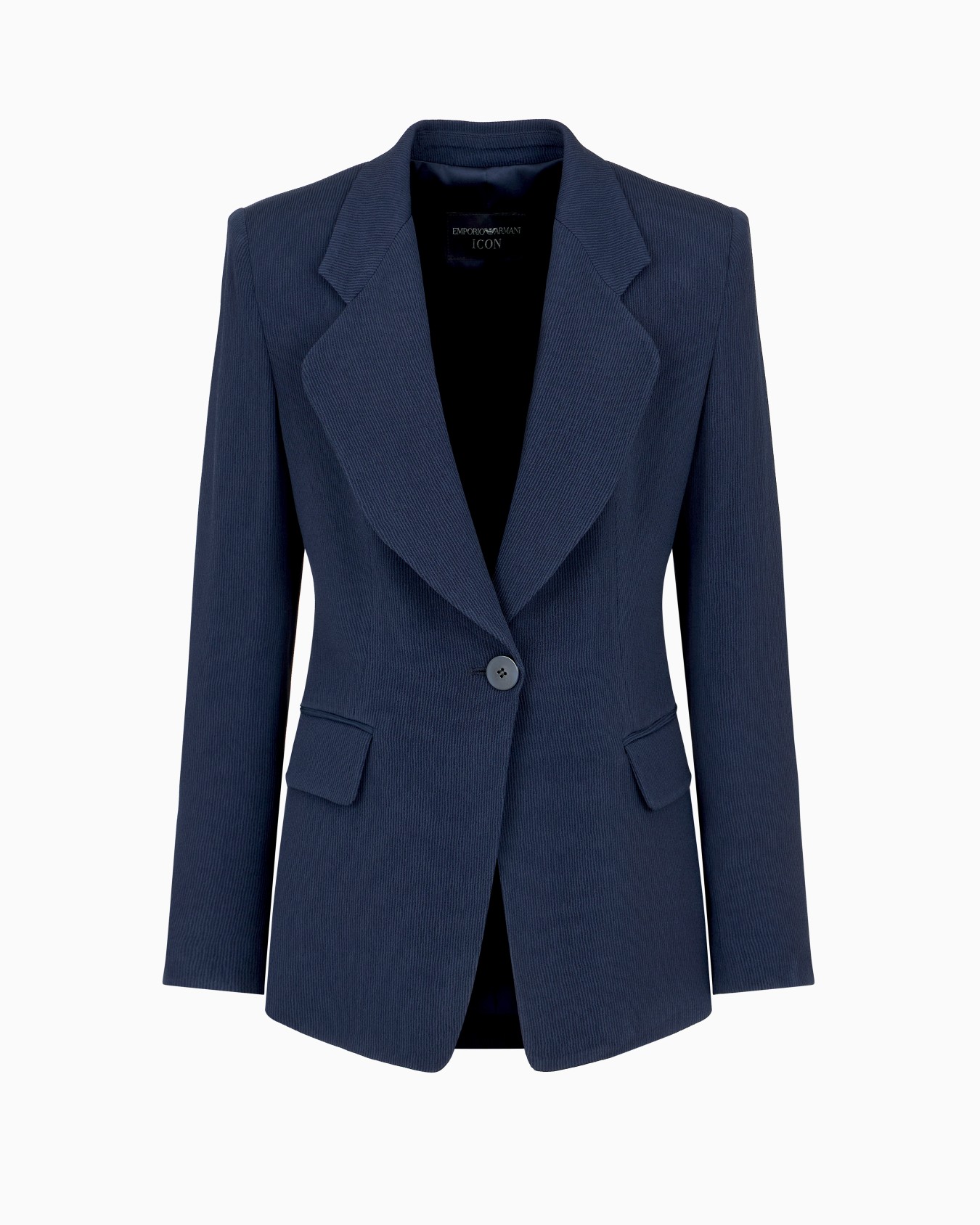 Blazer in cady canneté Icon Slide 0