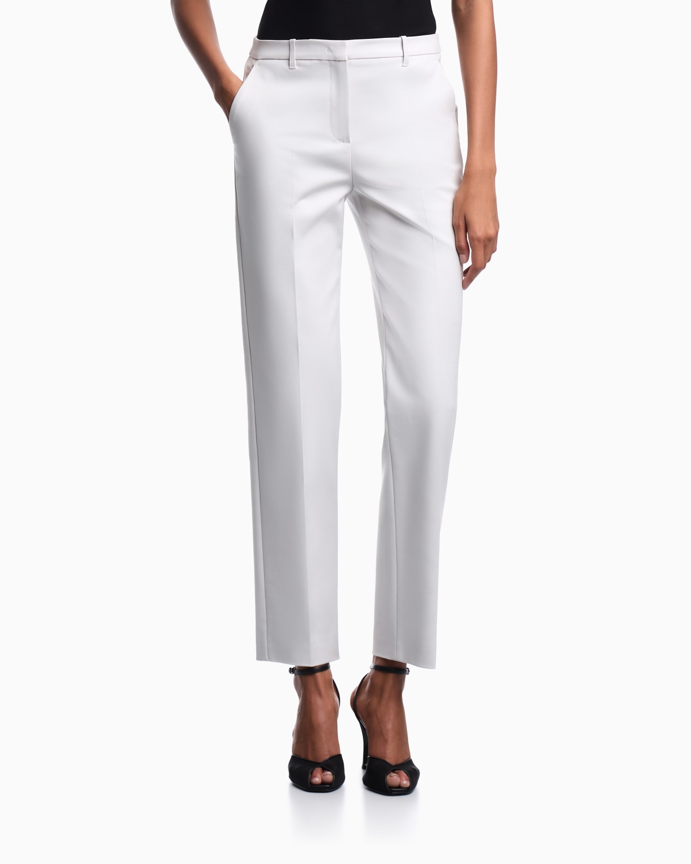 Pantalones de algodón elástico Diapositiva 3