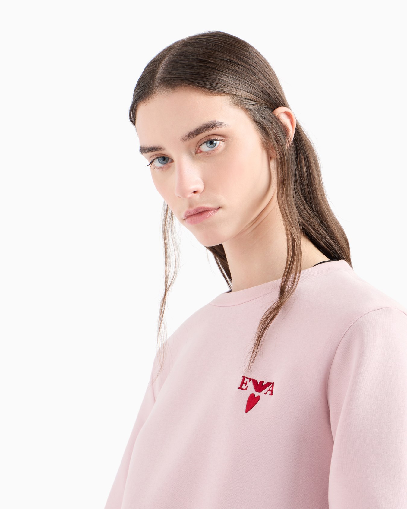 Sweat-shirt en jersey double Diapositive 5