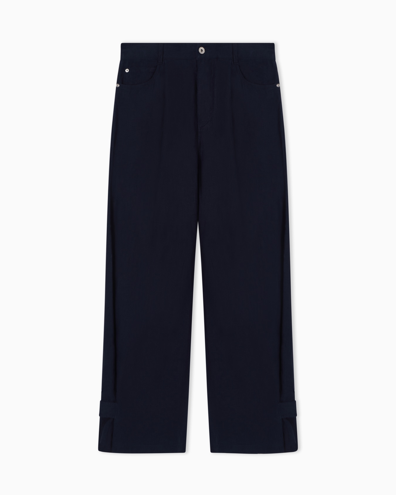 J4E relaxed-fit linen trousers Slide 0