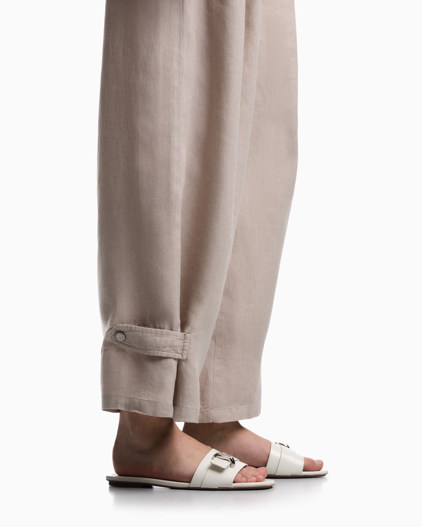 リラックスフィットパンツ J4E リネン スライドする 4