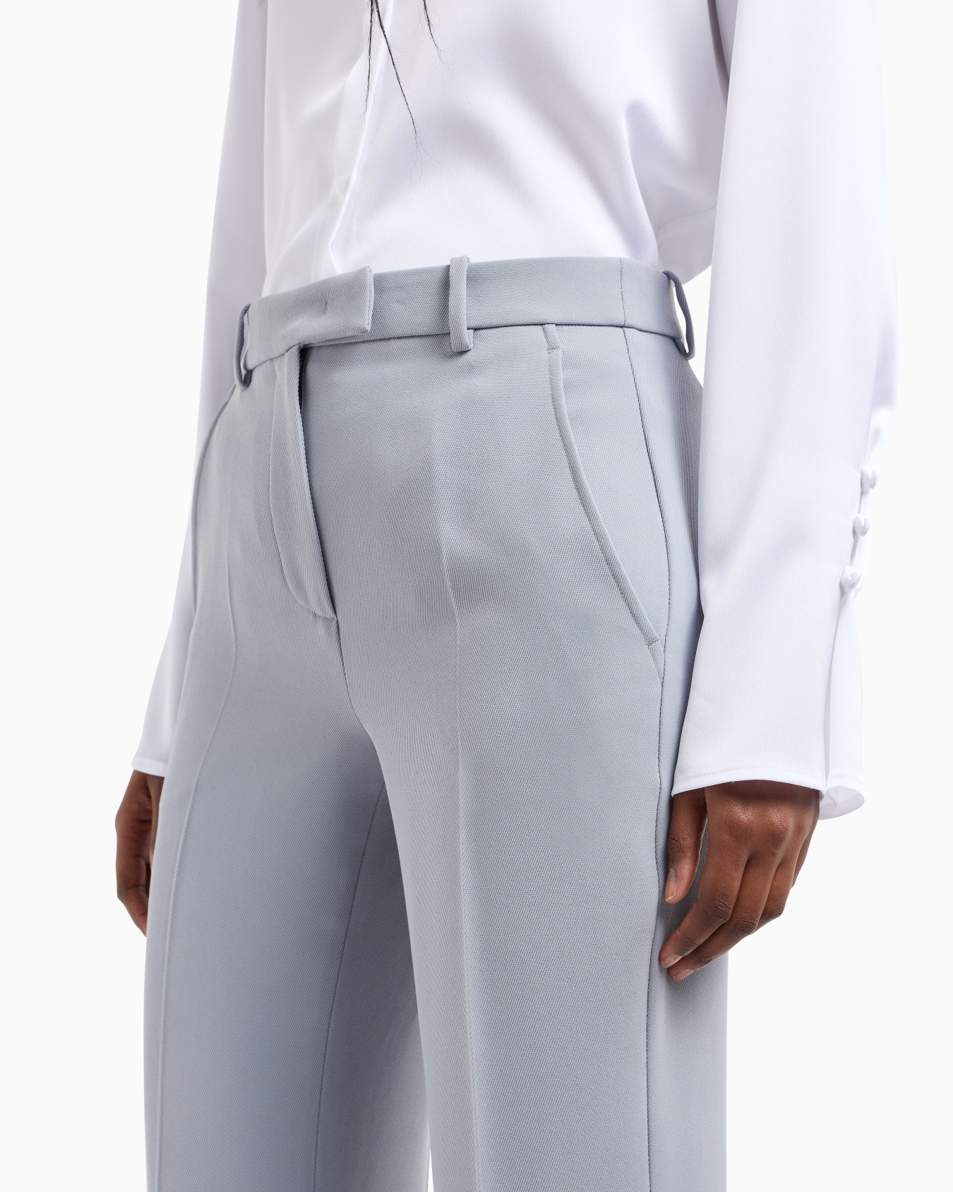 Technical gabardine trousers Slide 4