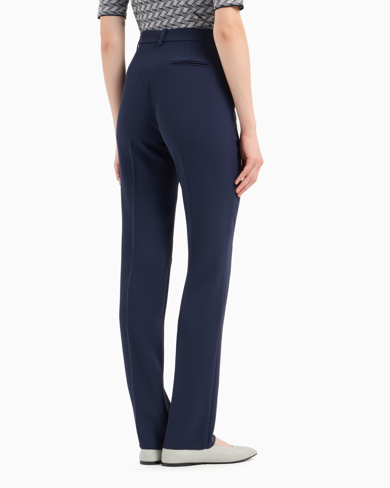 Technical gabardine trousers Slide 2