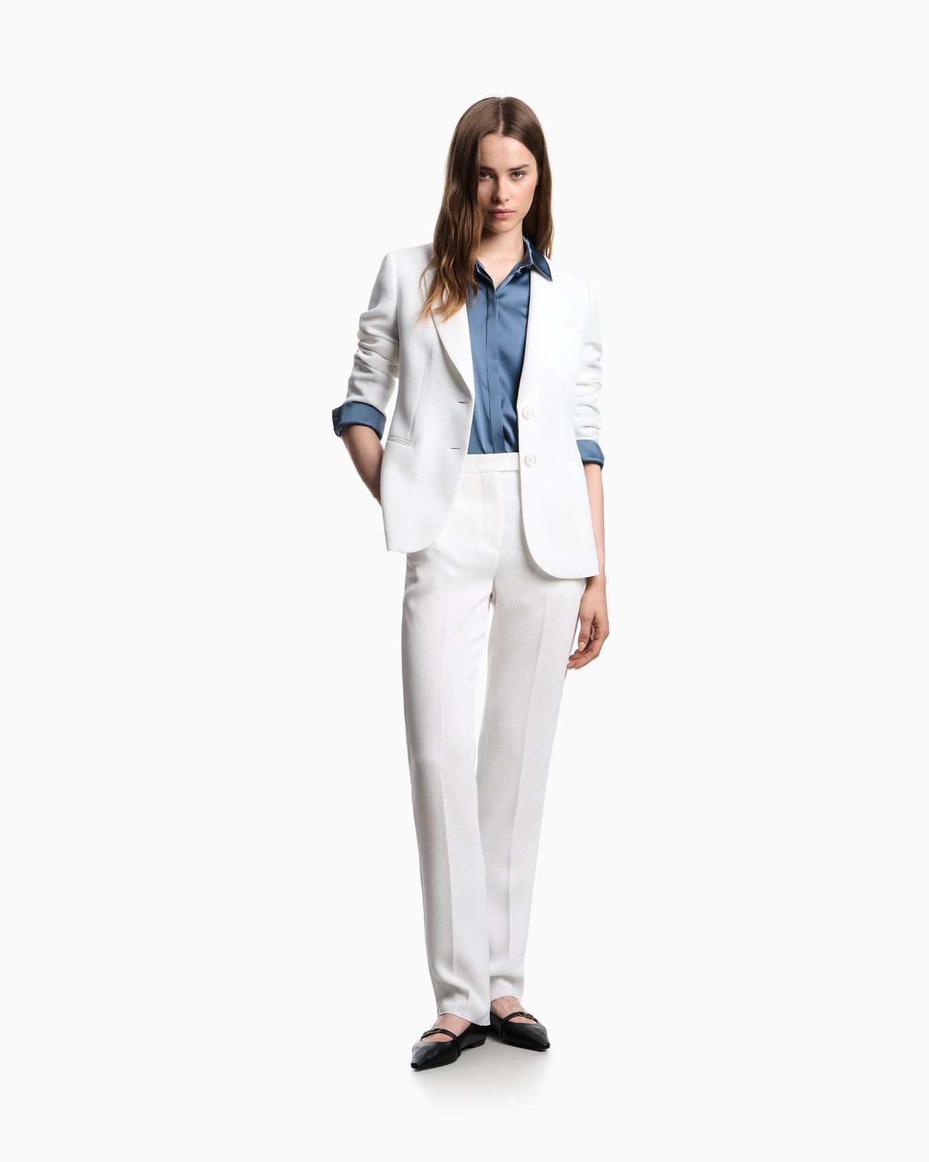 ASV waffle weave technical fabric trousers Slide 1