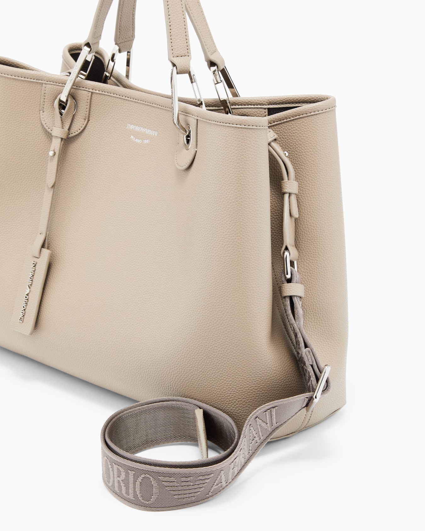 Bolso shopper MyEA mediano con estampado de ciervo Diapositiva 4