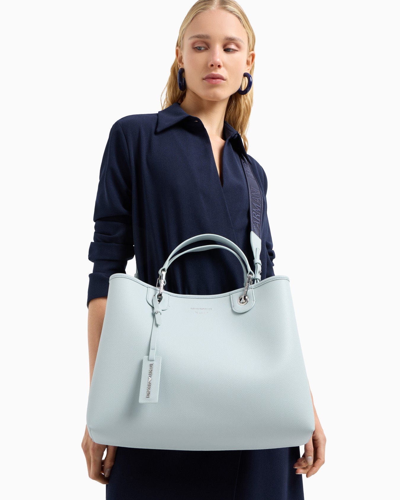 Bolso shopper MyEA mediano con estampado de ciervo Diapositiva 7