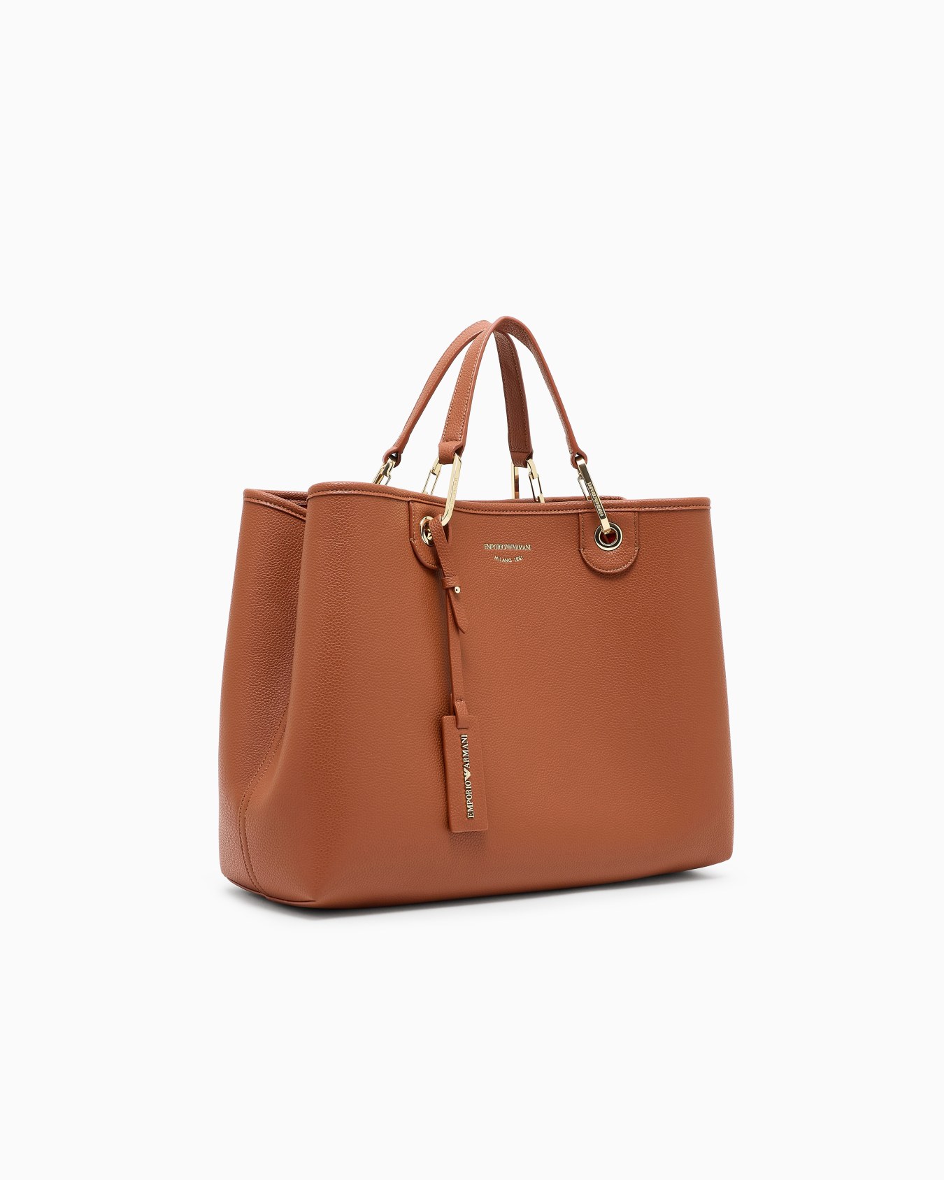 Medium MyEA shopper bag with deer print Slide 1