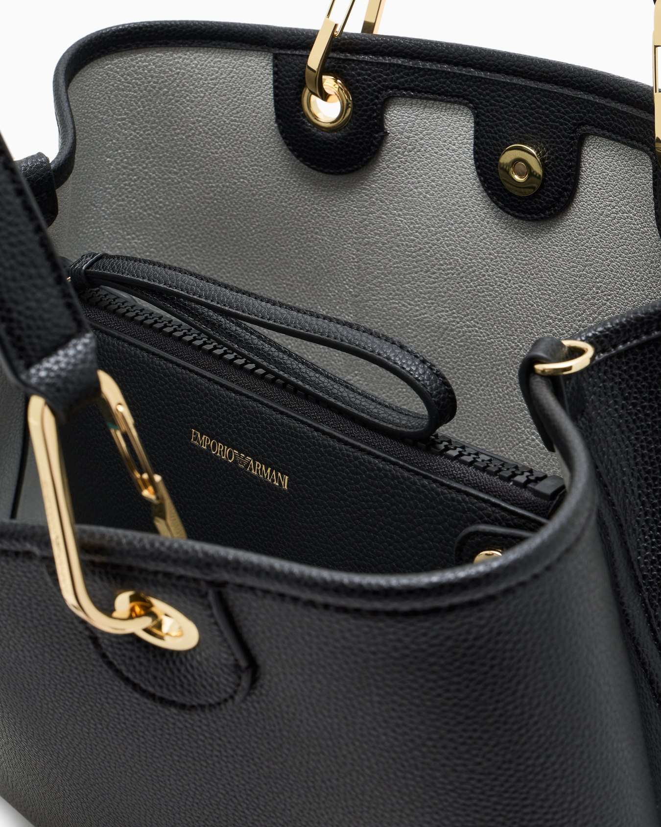 Medium MyEA shopper bag with deer print Slide 3